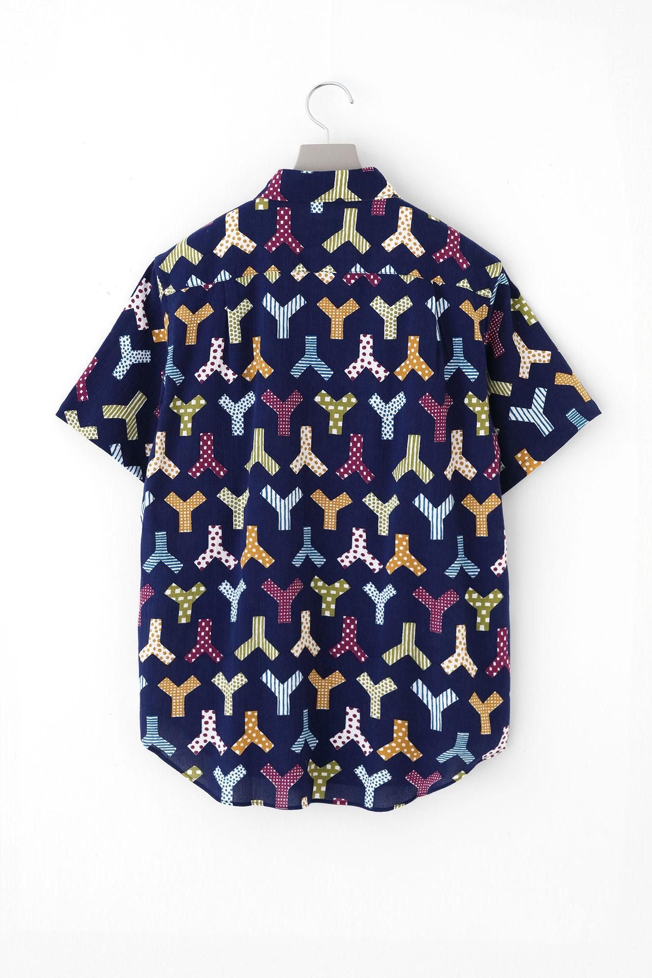 Takashima Chiku 20/20短袖衬衫/个性（hitogara）