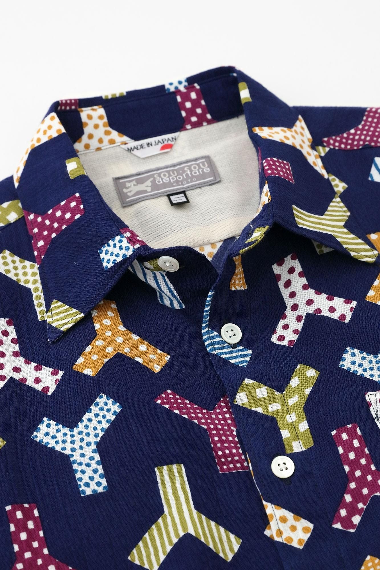 Takashima Chiku 20/20短袖衬衫/个性（hitogara）