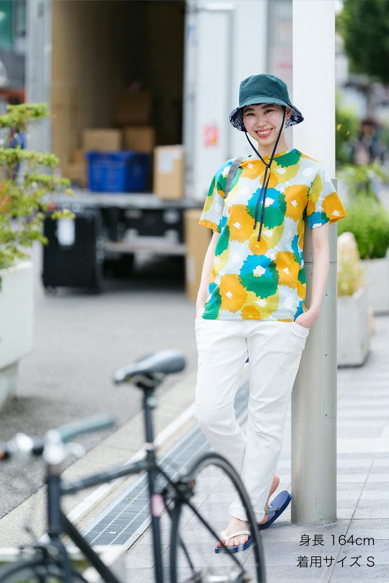 Takashima Chijimi T-shirt à manches courtes