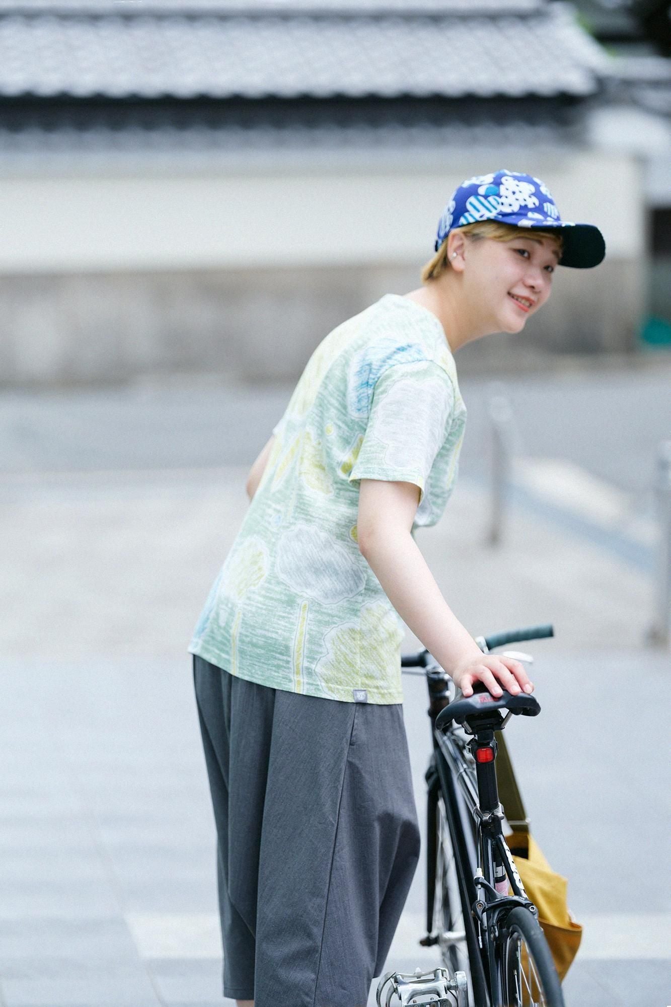 타카시마치지미 40/40 반팔T셔츠/moko