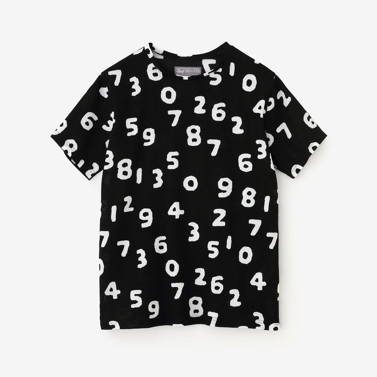 6月30日頃発送予定】高島縮 40/40 半袖Tシャツ／SO-SU-U昆（こん） 濡