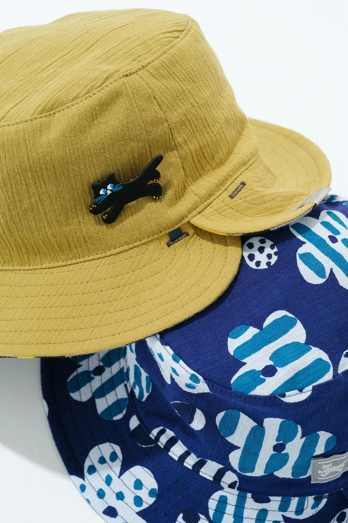 刺繍飾り（ししゅうかざり）／depoニャン ブラック