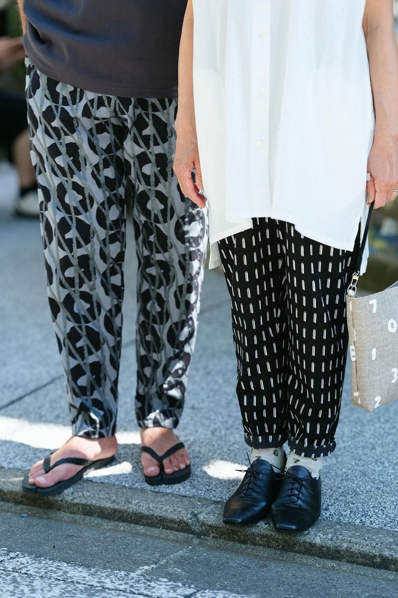 高島縮棉 20/20休閒窄管長褲／箱