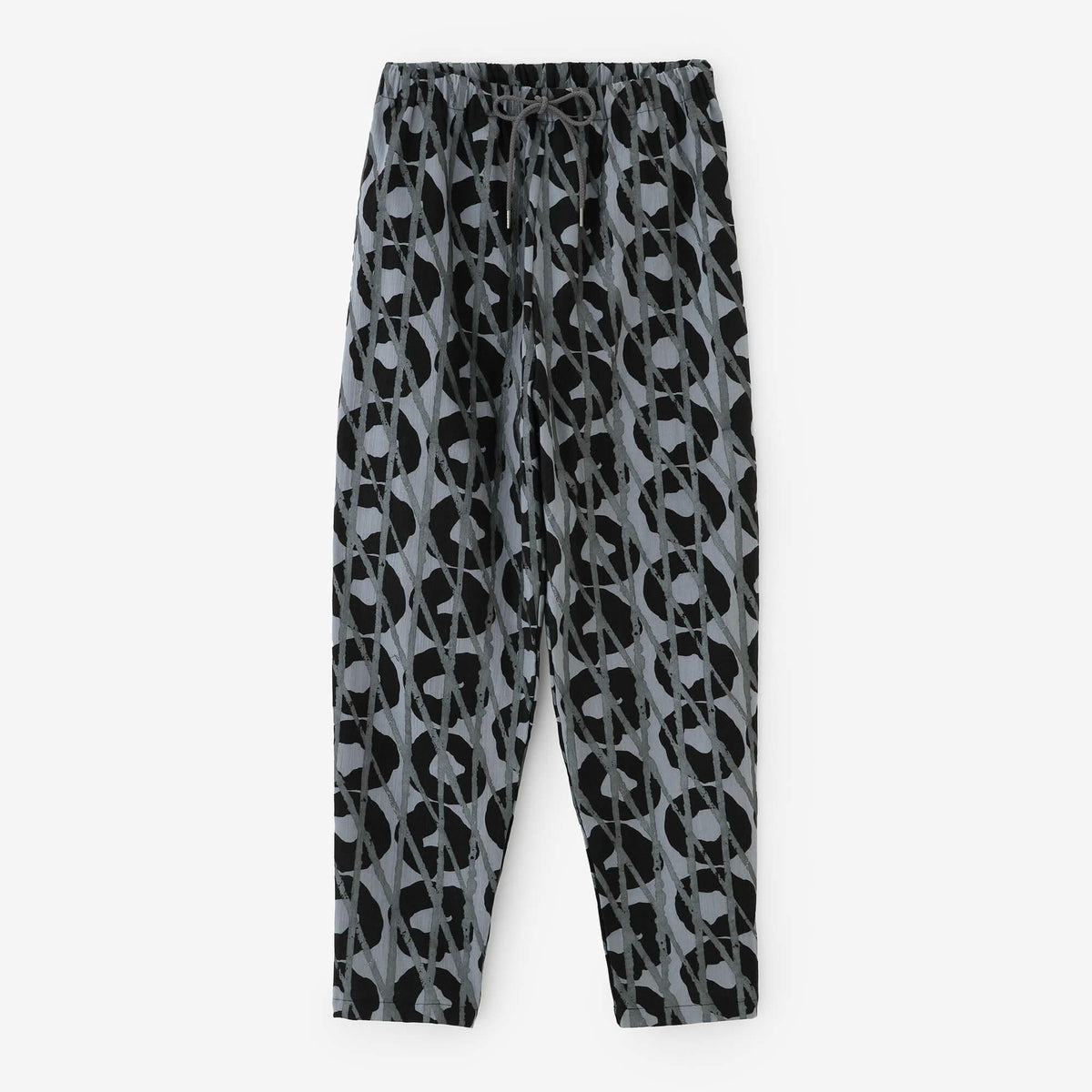 高島縮 20/20 イージーテーパードパンツ／嵐（あらし）