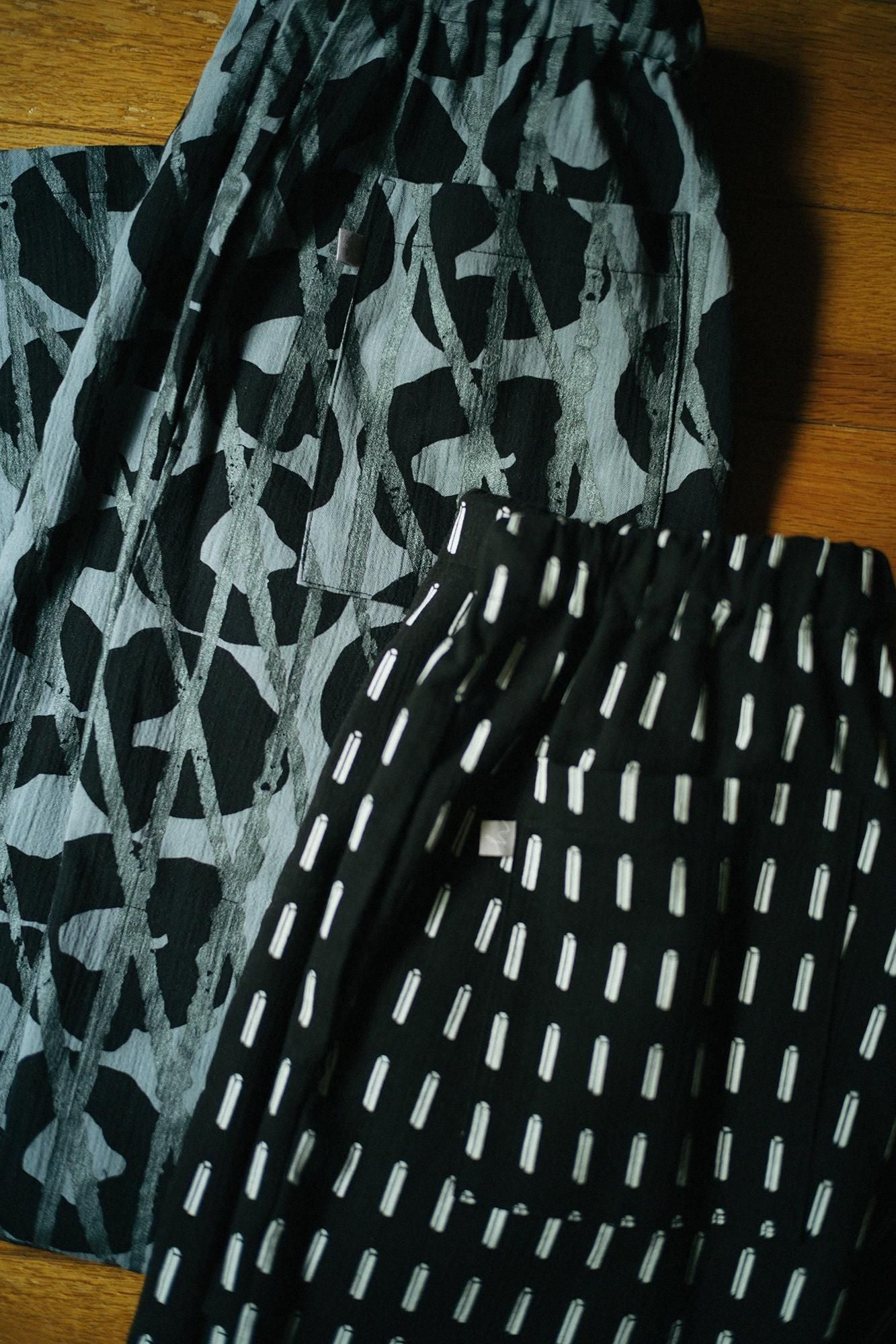 高島縮棉 20/20休閒窄管長褲／狂風暴雨