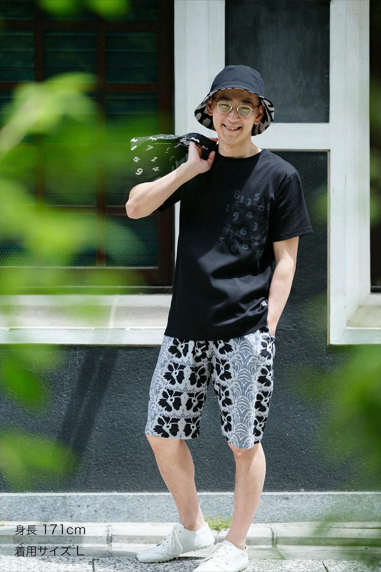 Chizimi Cotton 20/20 Easy Shorts / Dianthus