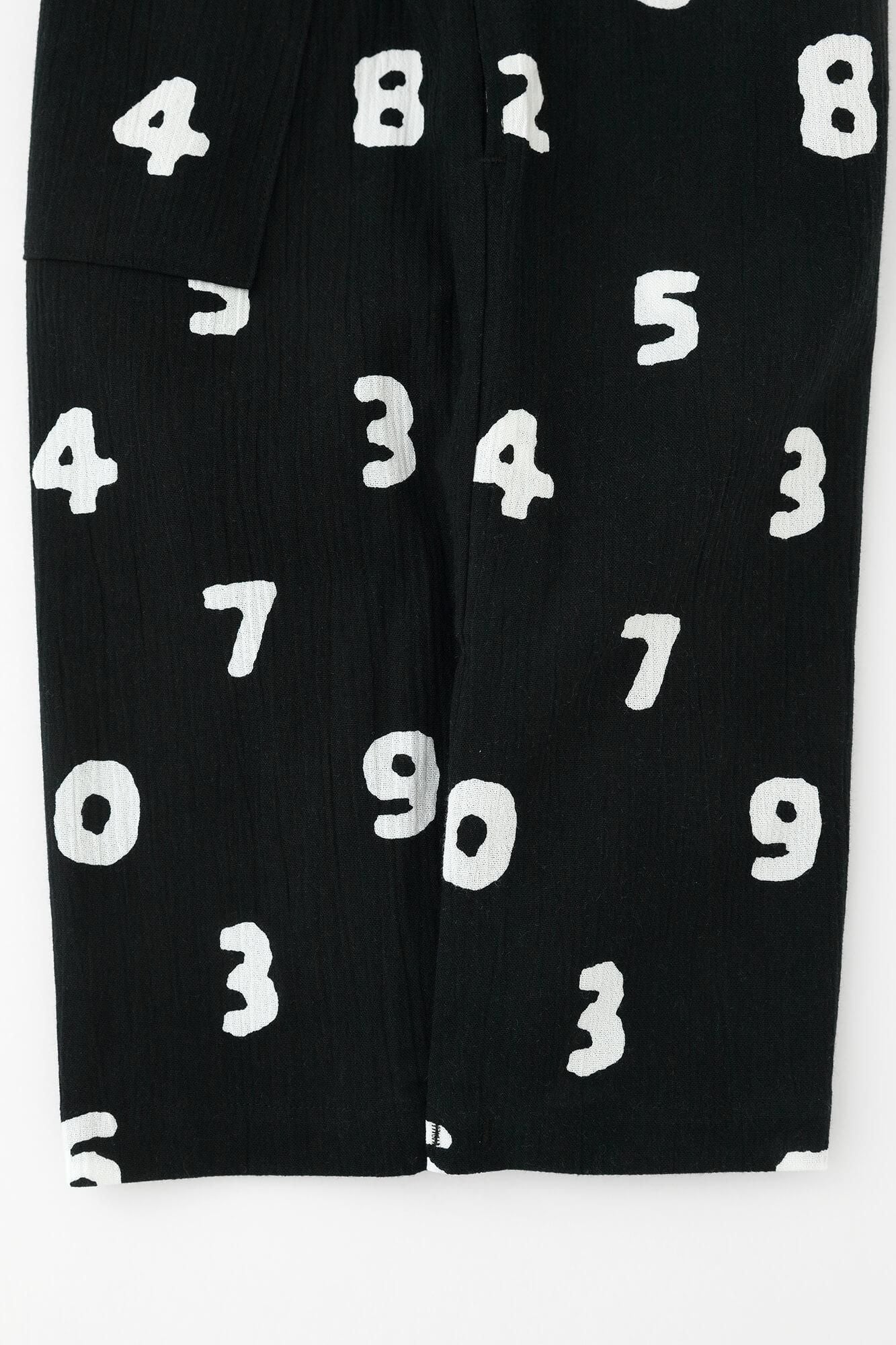 Chizimi Cotton 20/20 Easy Shorts / SO-SU-U Black