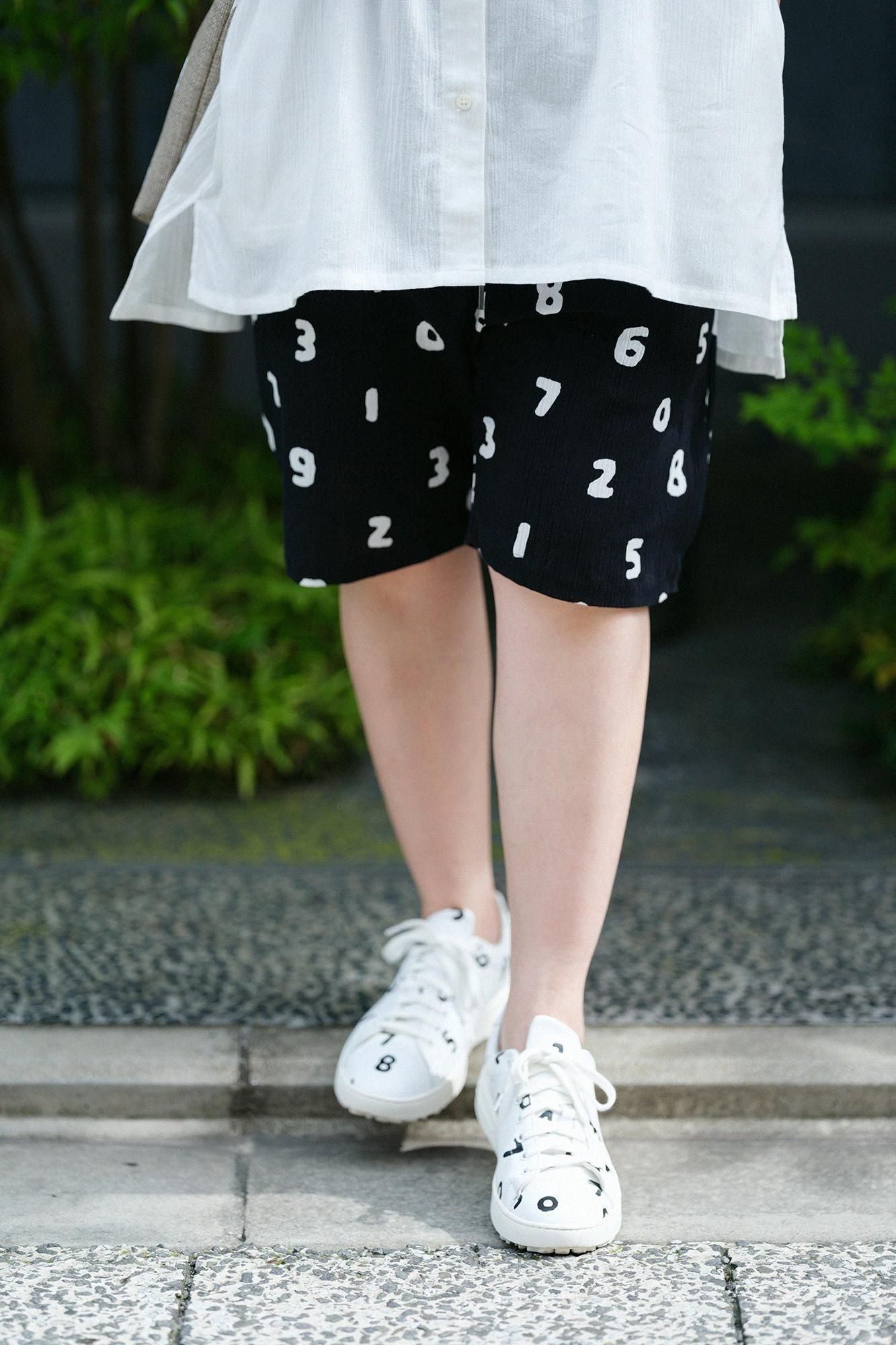 Chizimi Cotton 20/20 Easy Shorts / SO-SU-U Black