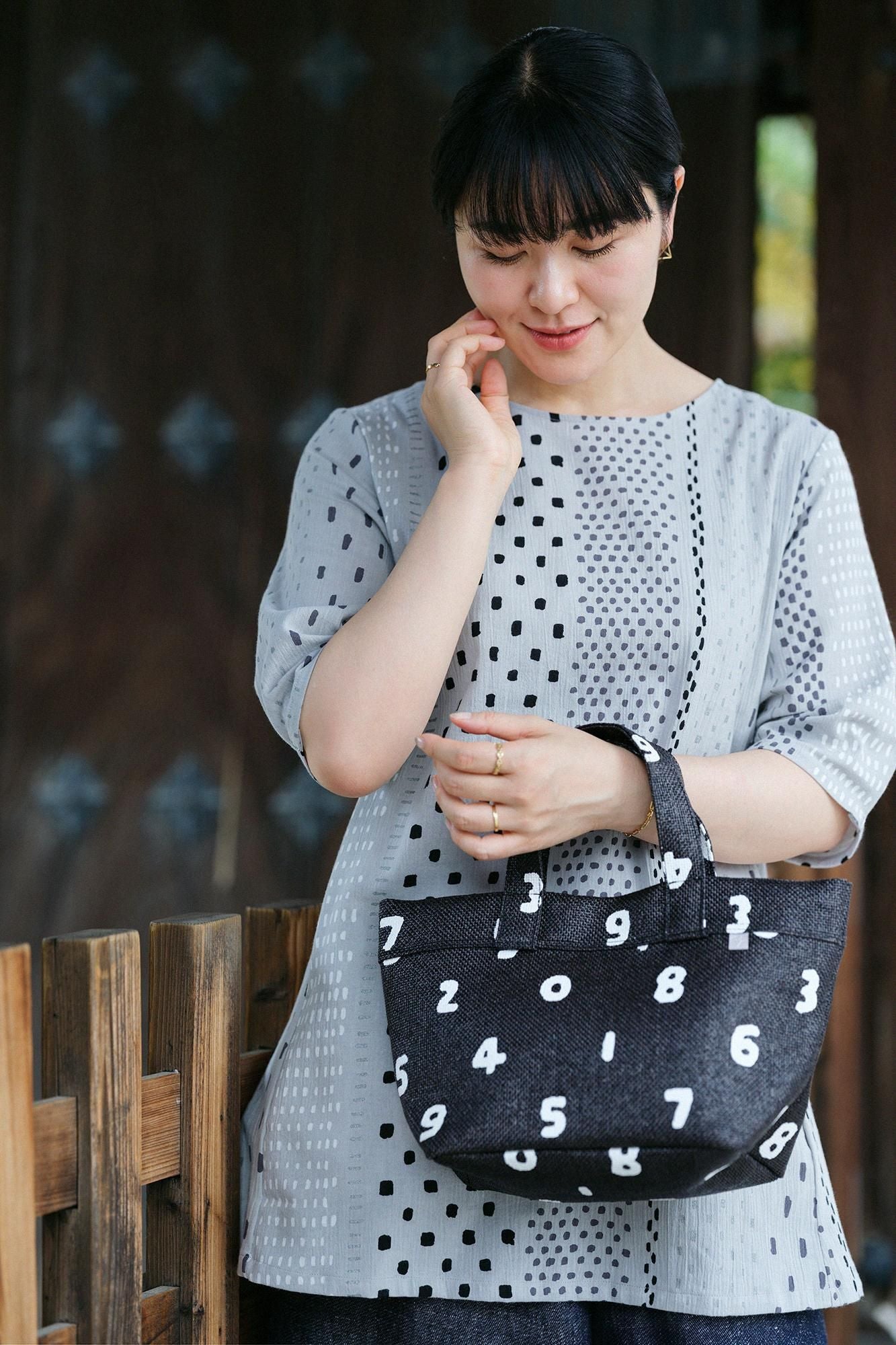 巴拿馬 Y. Tote托特包A5／SO-SU-U十數 黑色