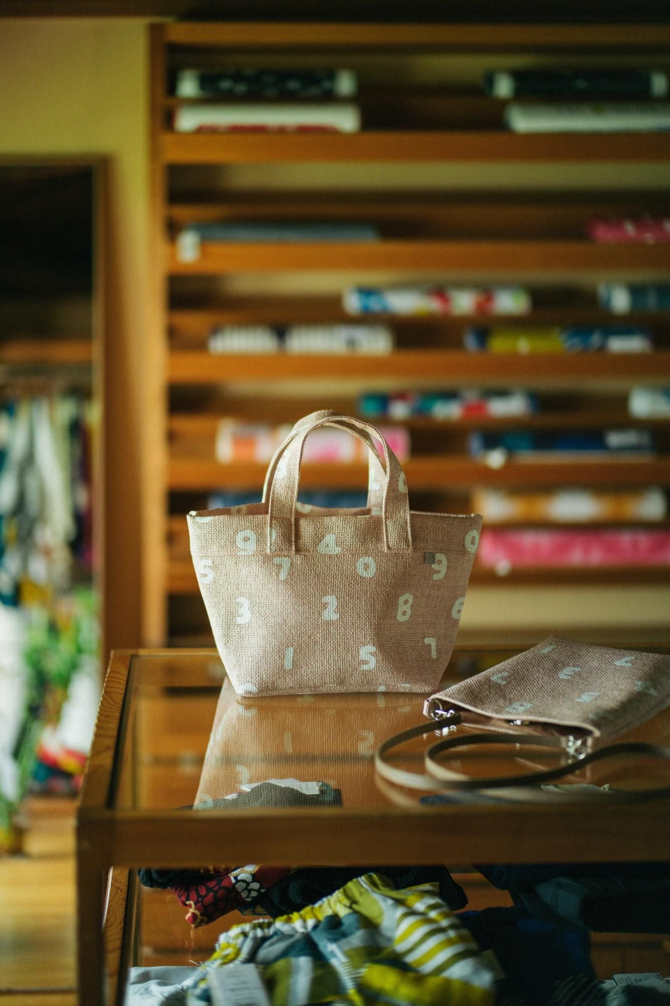 파나마 Y.토트백 a5/SO-SU-U 옅은 분홍색