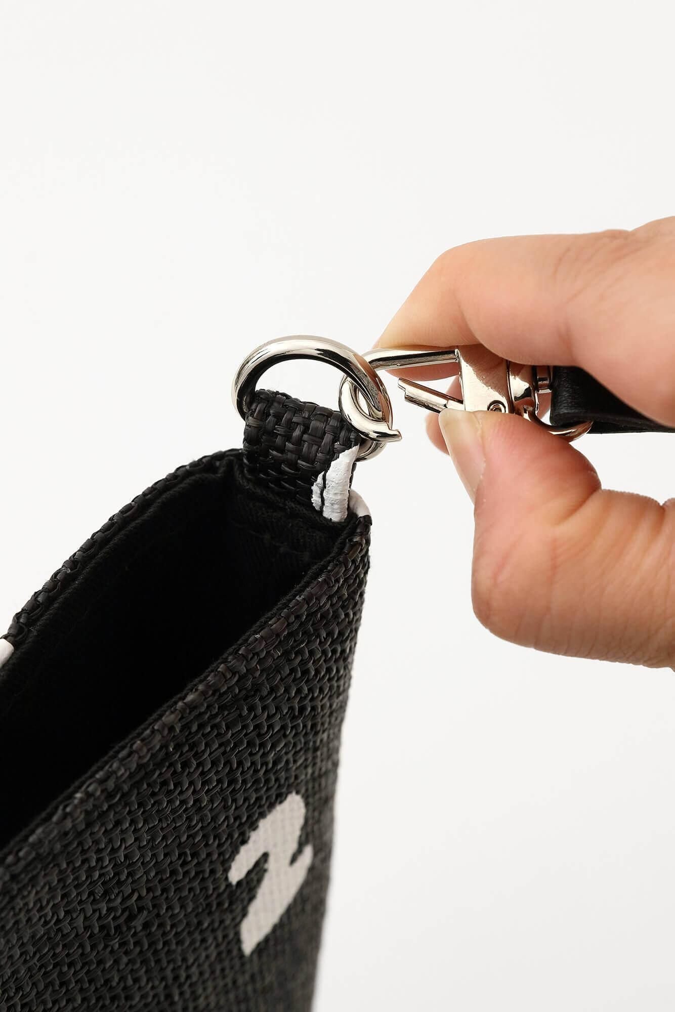 파나마 Y. 파우치/SO-SU-U 검은색