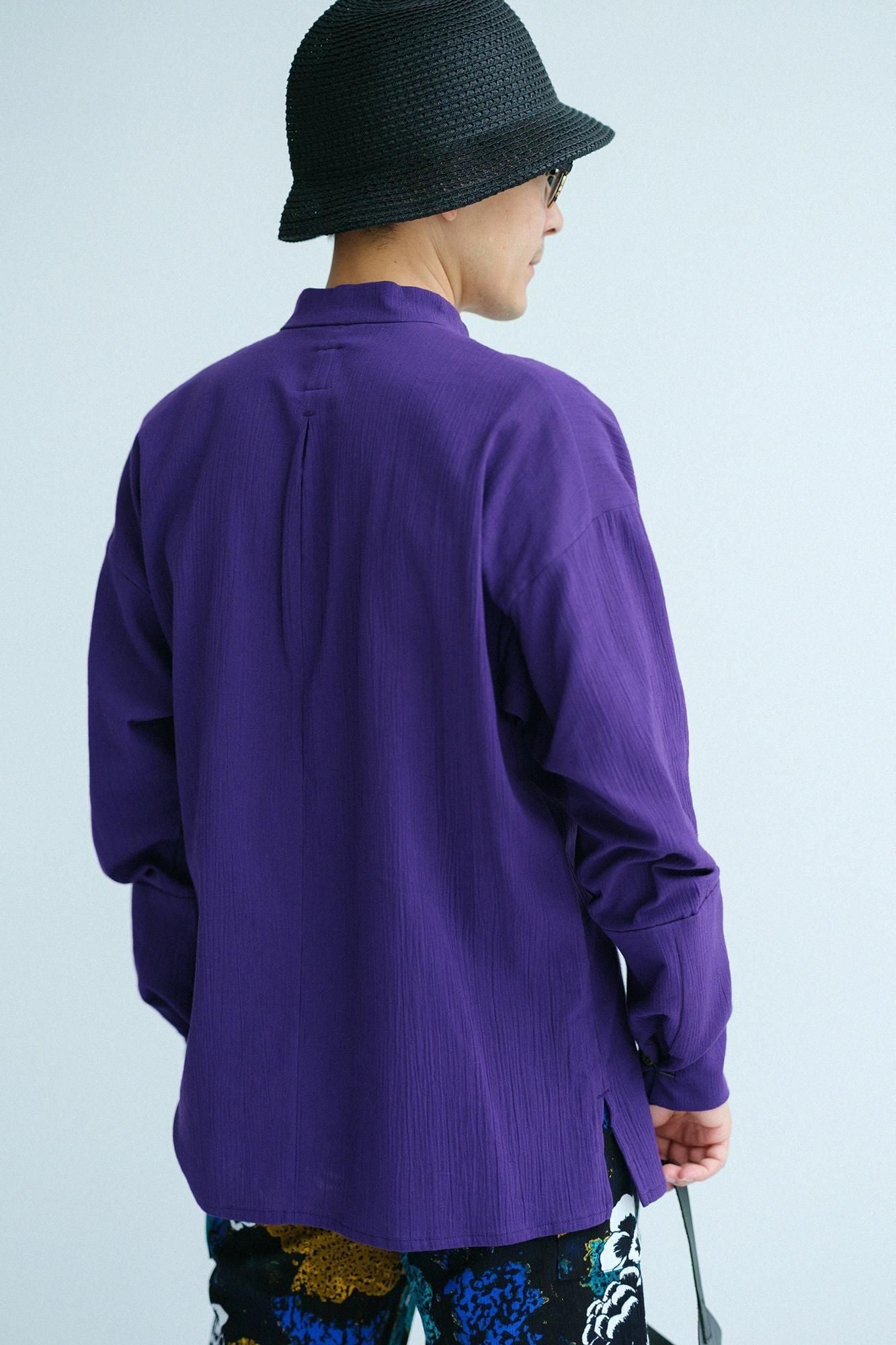 타카시마치지미 20/20 타치에리 츠츠소데신이(Tsutosode Shini) / Purple Navy Blue (남색）