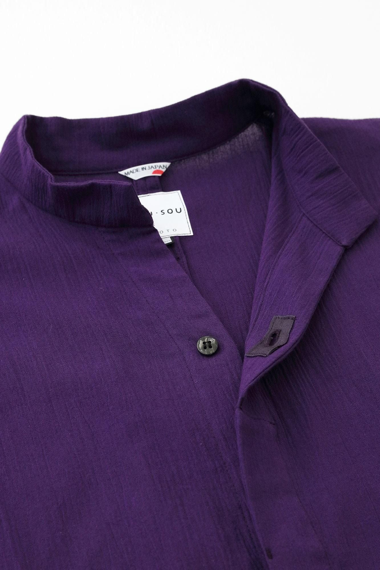 타카시마치지미 20/20 타치에리 츠츠소데신이(Tsutosode Shini) / Purple Navy Blue (남색）