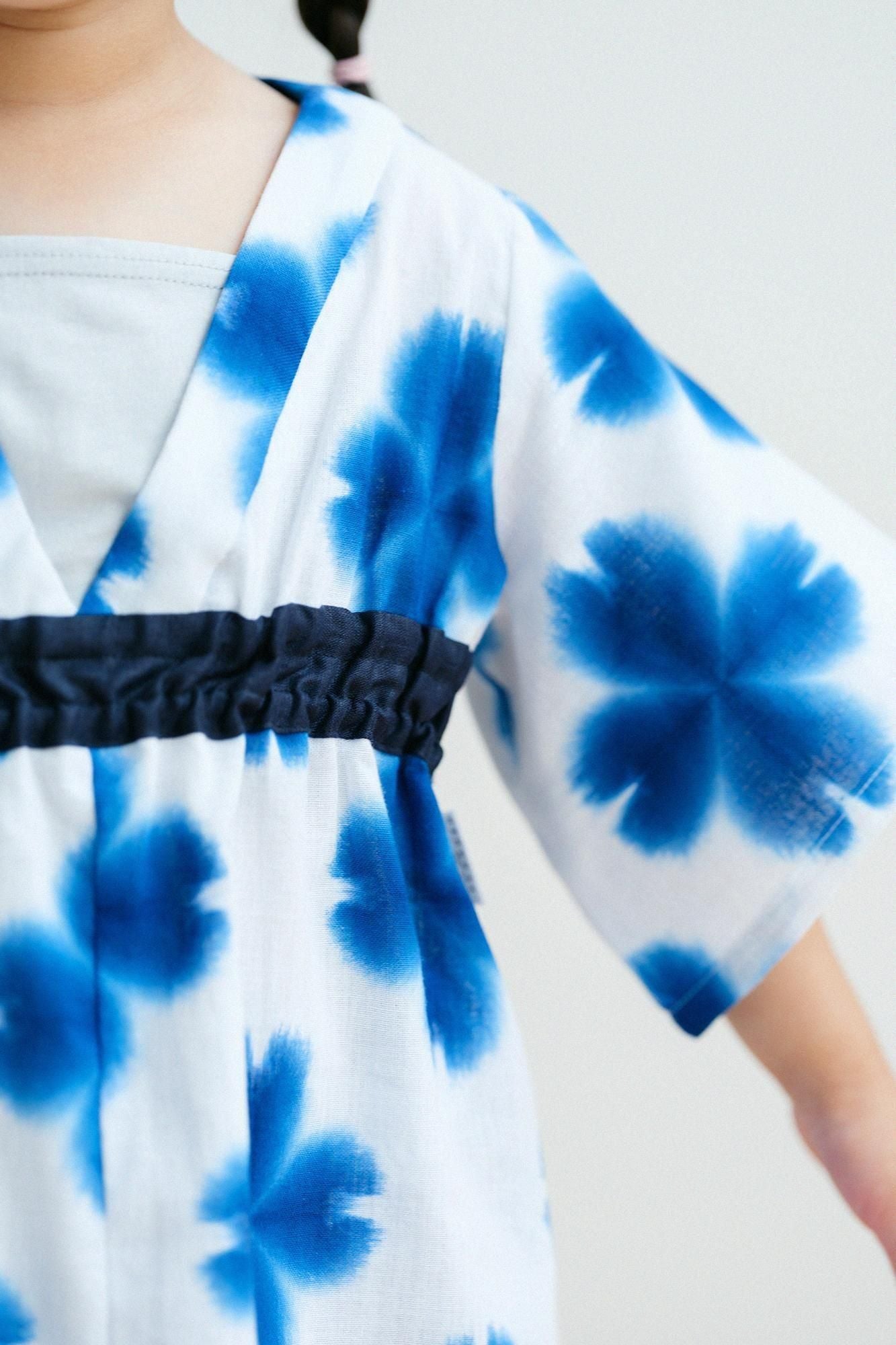 ●Isemomen Arimatsunami Shibori Yukata Mitate/Harisho Sekka 3