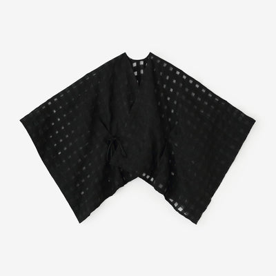 亚麻开放式晶格编织（koshioki），两浴染色（nimizome），kisaragi，短长/木翼颜色（niyariro）