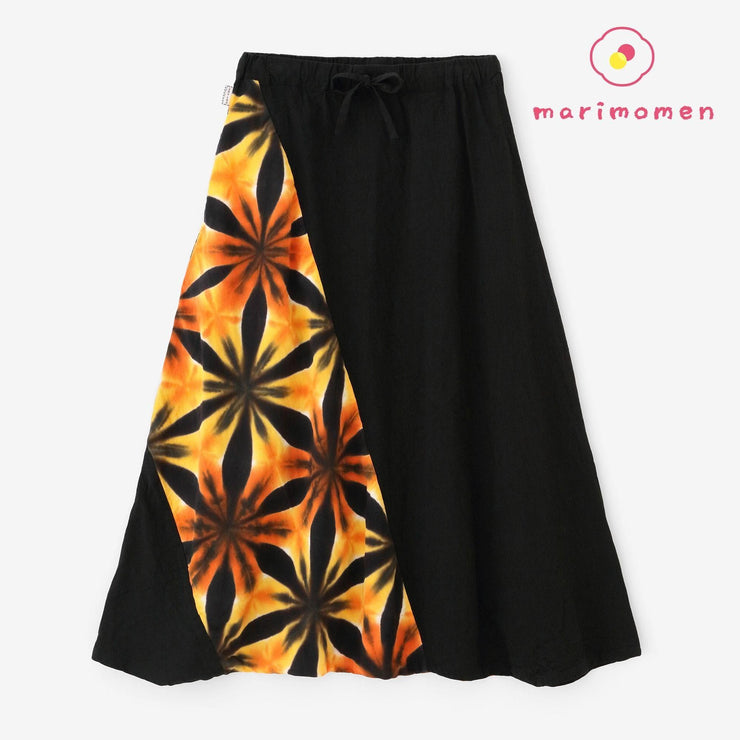 Marimomen Arimatsu Narumi Tie-dye Isemomen Cotton 20/20 Linen-blend Fuji Pants / Snowflakes Flash 