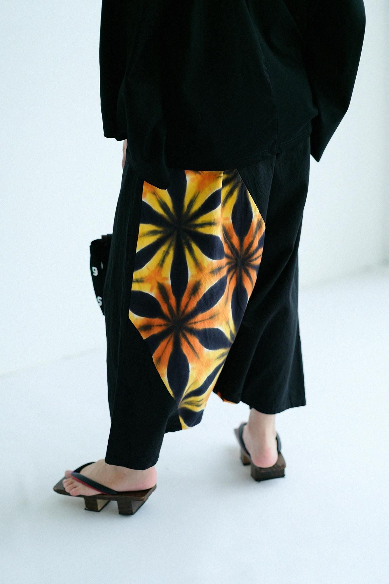 Mari-Baumwolle Arimatsu Narumi Shibori Ise-Baumwolle 20/20 Leinenmischung Fuji / Sekka Issen