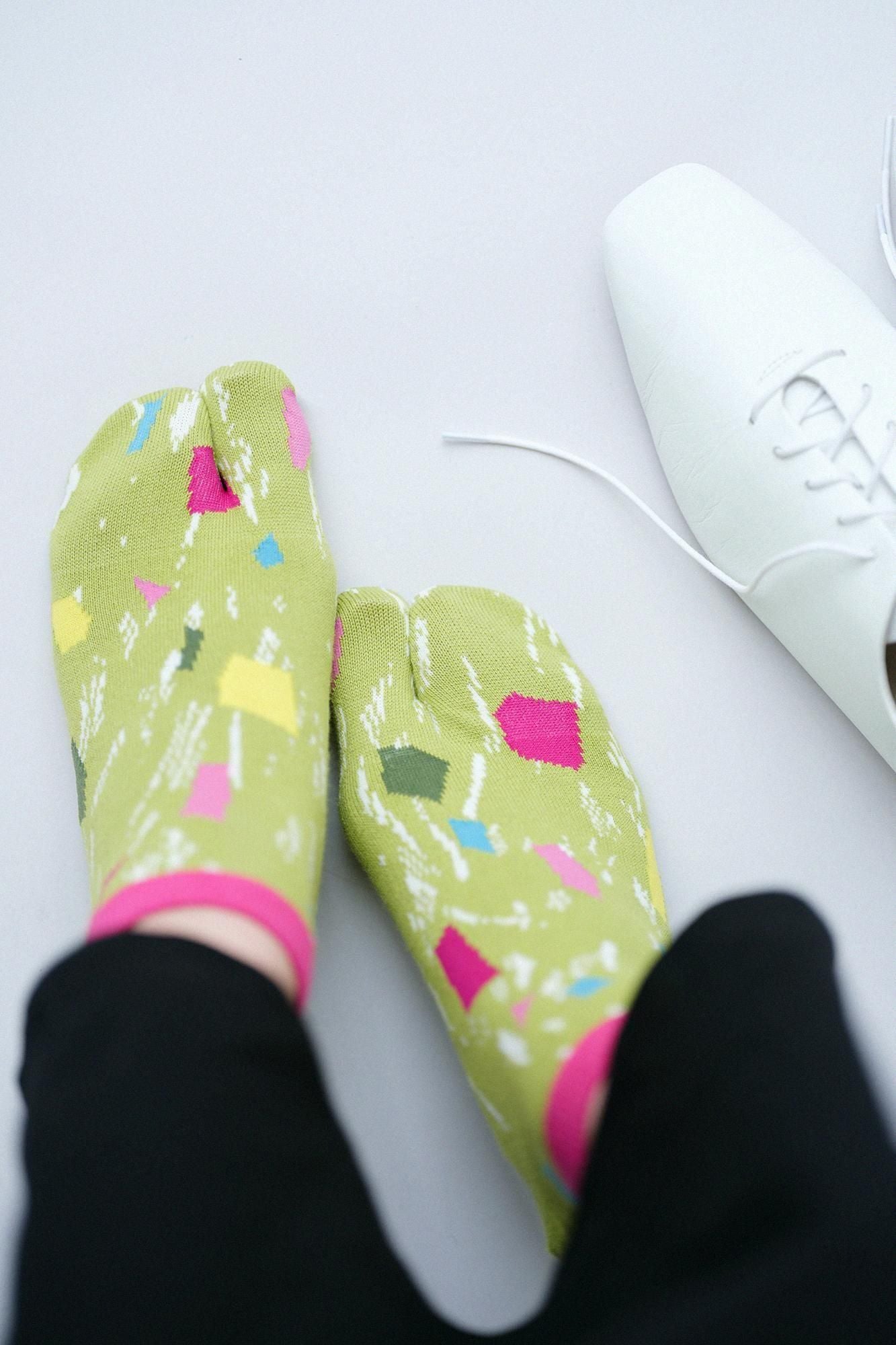 分趾襪（腳踝長度）／清朗【男・女性用】