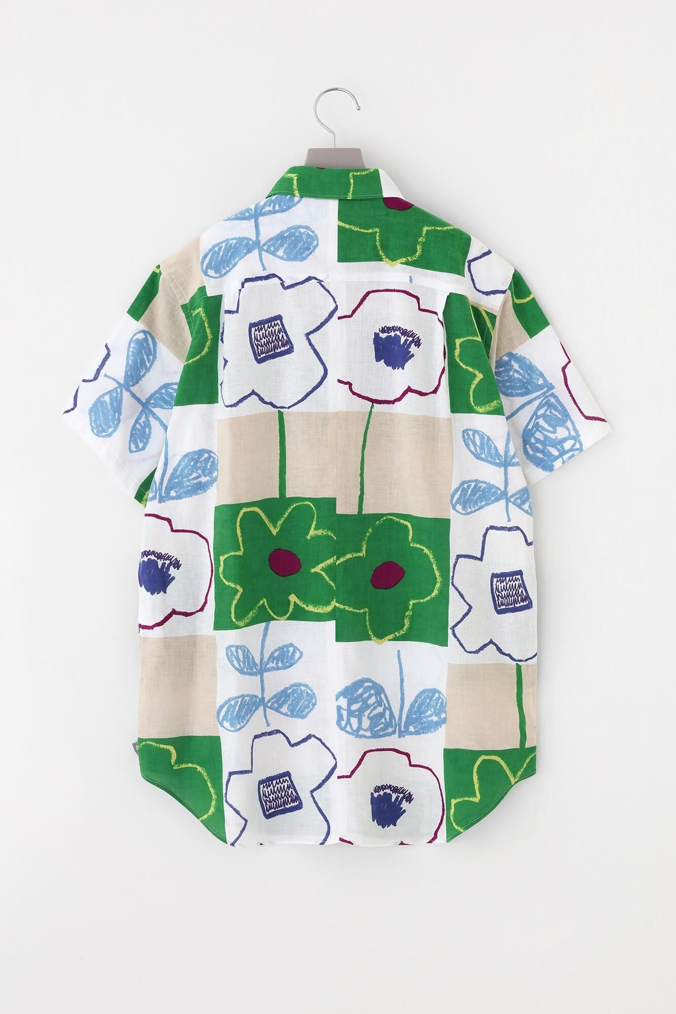 【官網限定】伊勢木棉文短袖襯衫／孩童