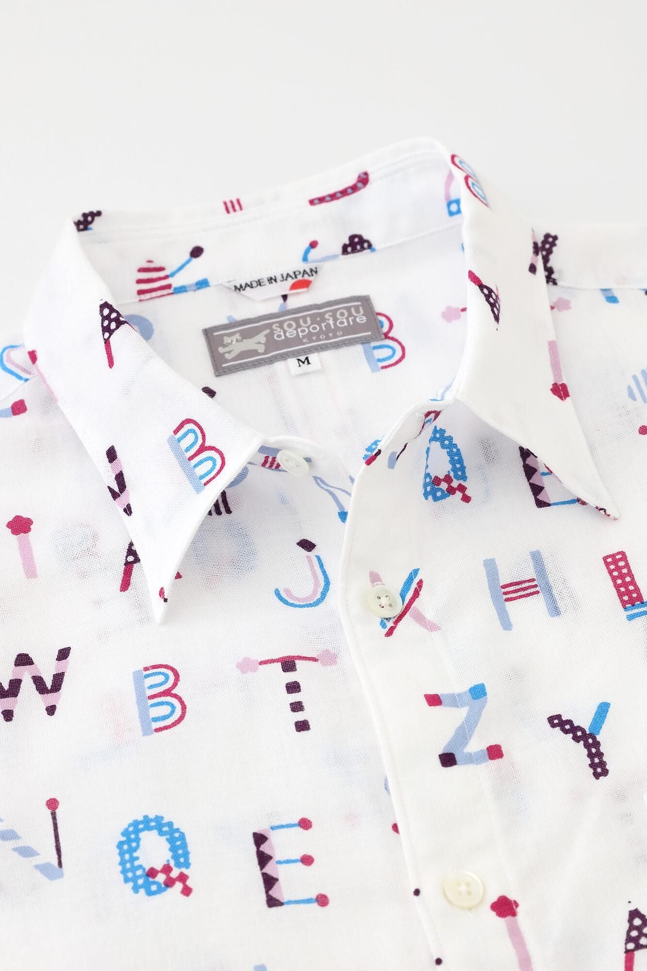 【net limited】Isemomen Cotton Bun／/ Short Sleeve Shirt YO-U-MO-JI in Special Day