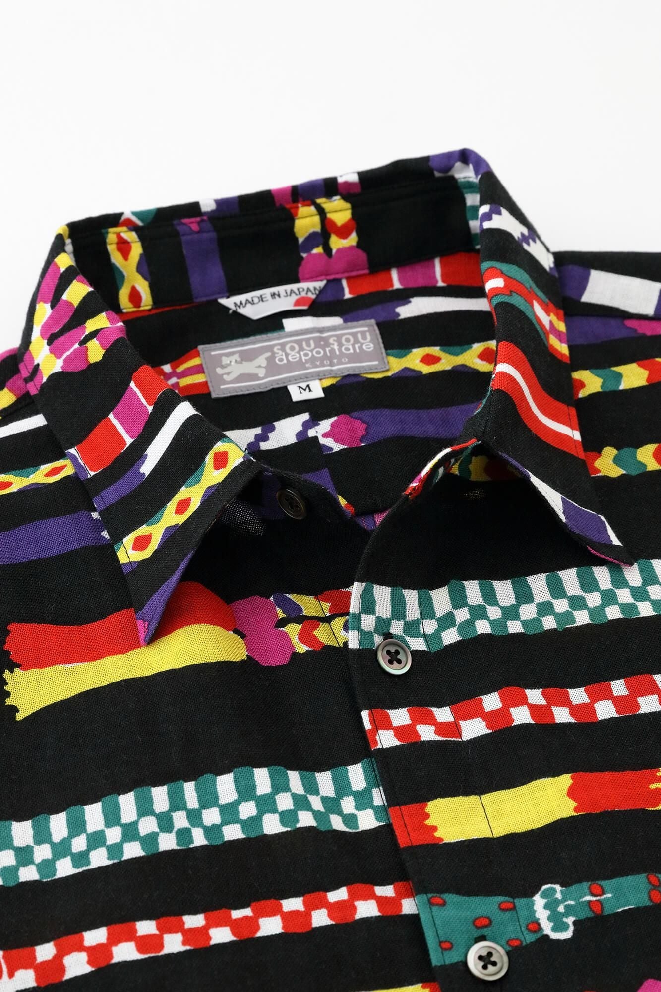 【官網限定】伊勢木棉文／.短袖襯衫編繩