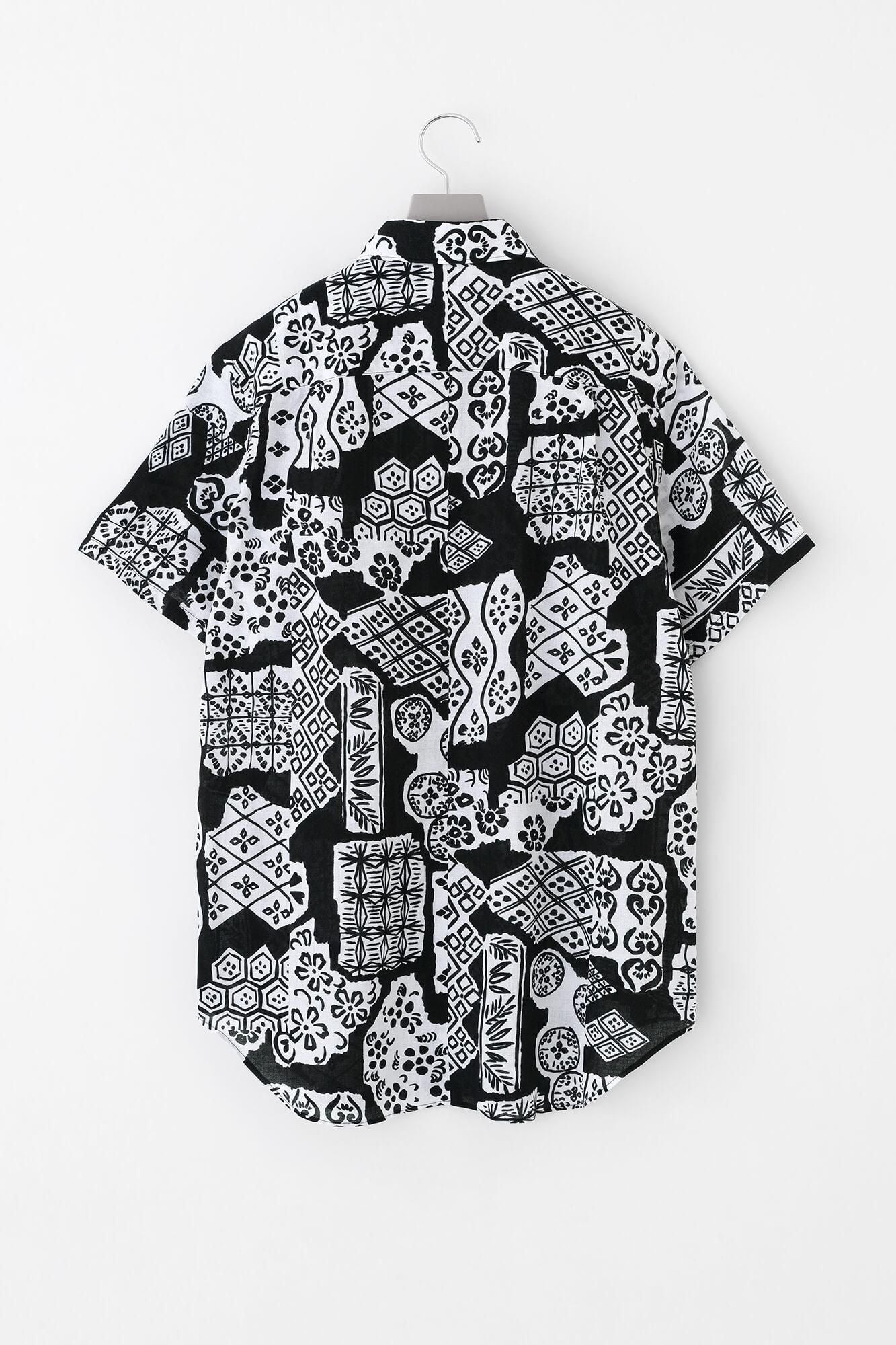 【官網限定】伊勢木棉文／.短袖襯衫源氏物語