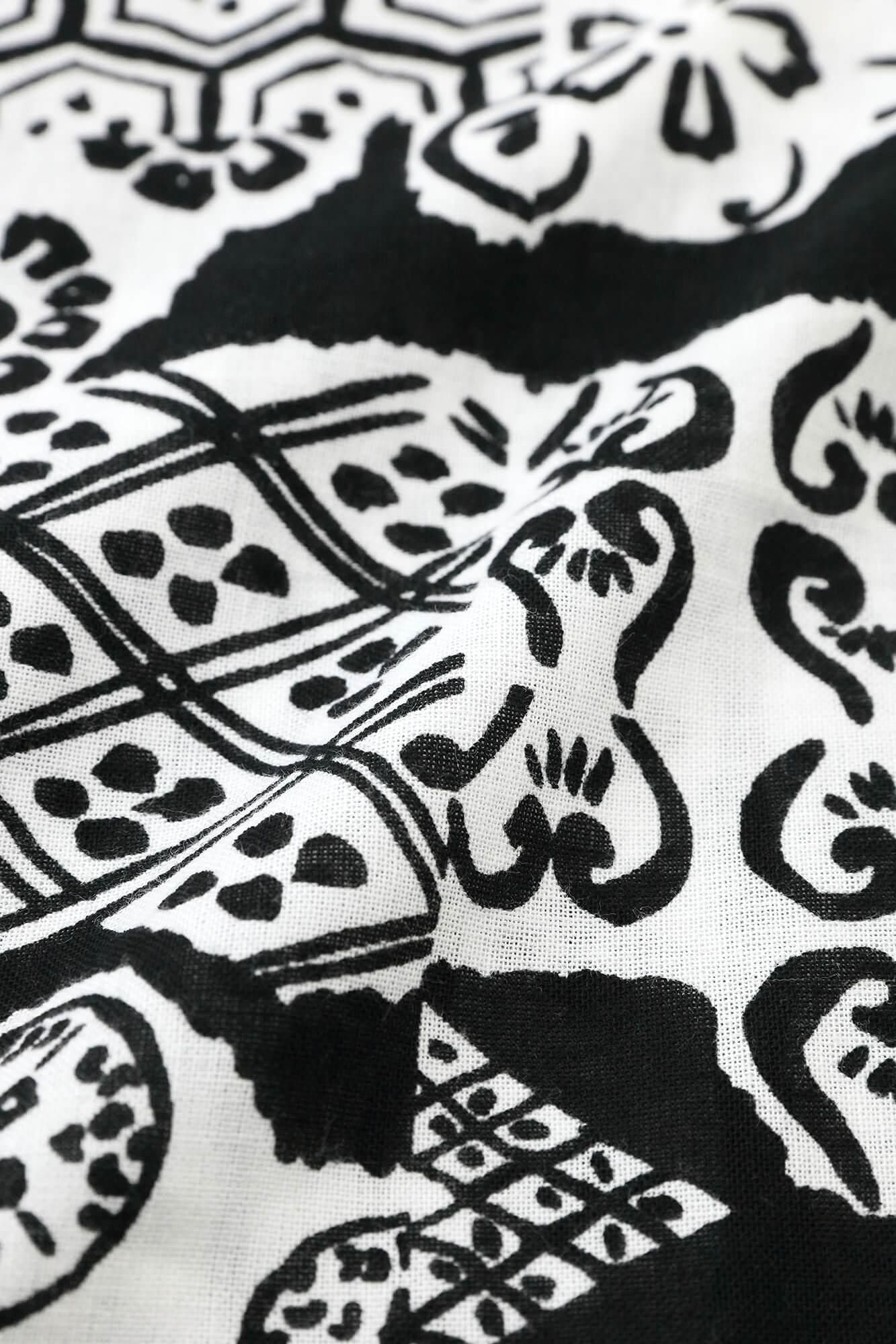 【官網限定】伊勢木棉文／.短袖襯衫源氏物語