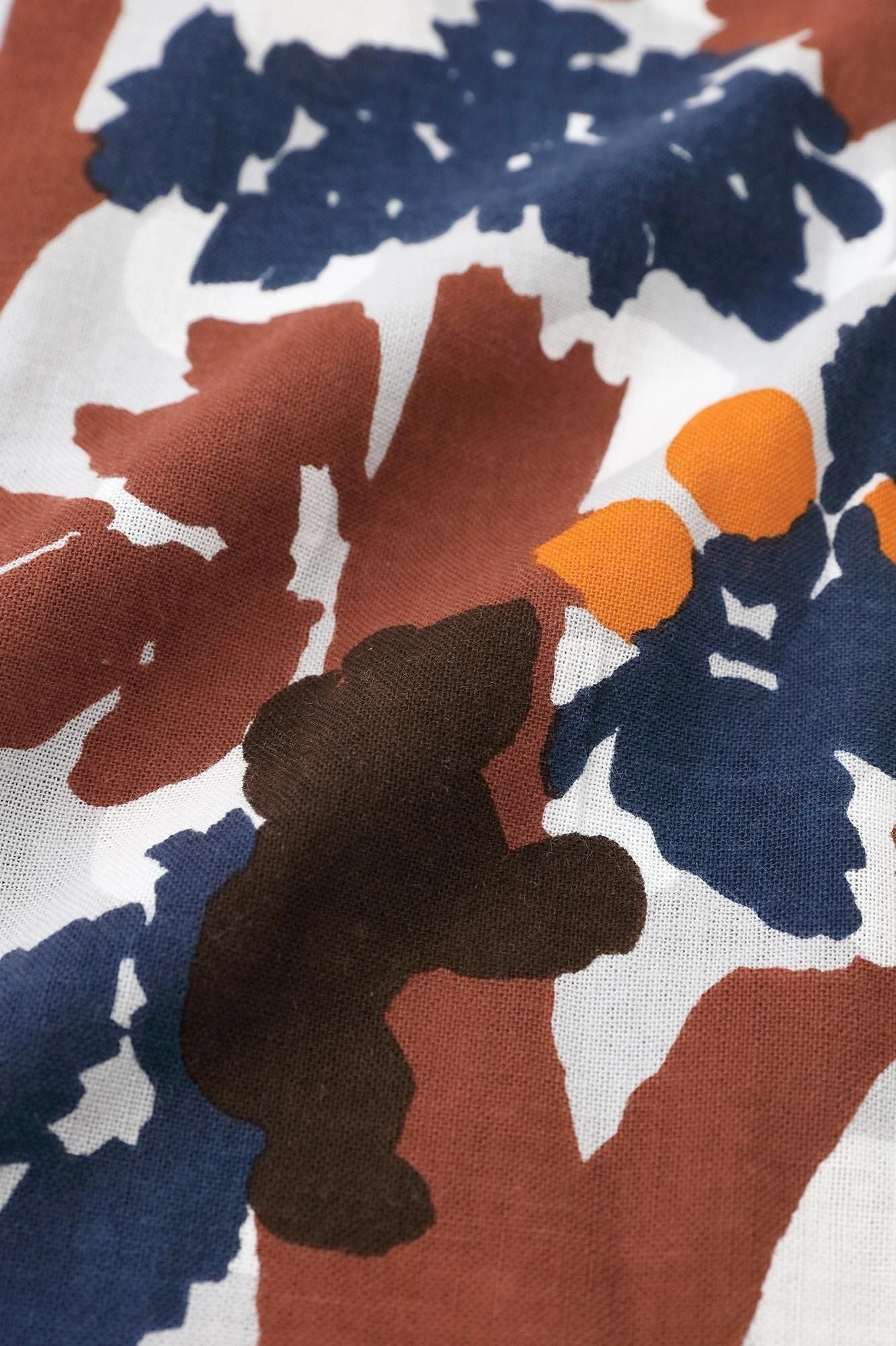 【网络限定】伊势木纹短袖衬衫/小熊