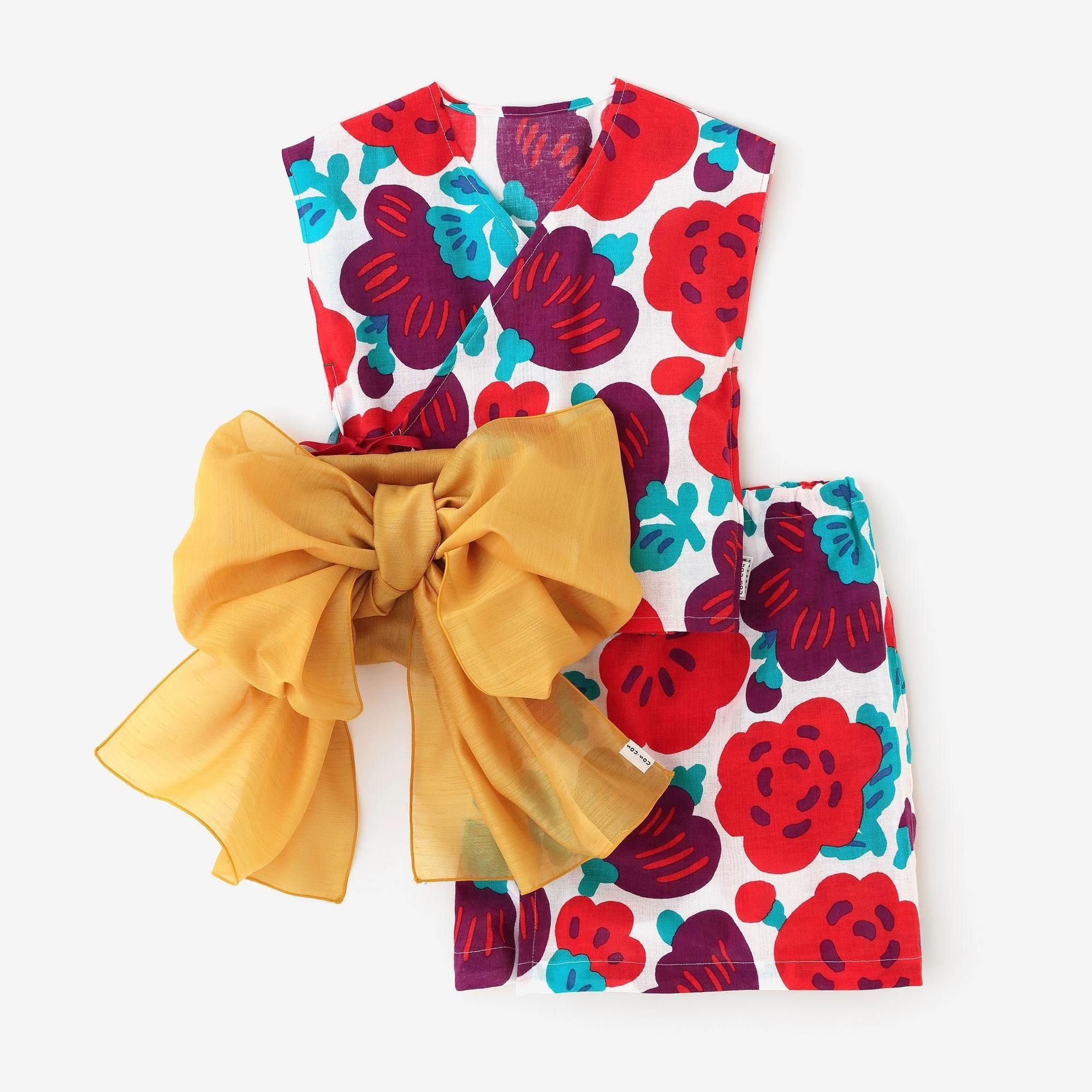 ●伊勢木棉（與heko obi簡易浴衣/ Hanakko