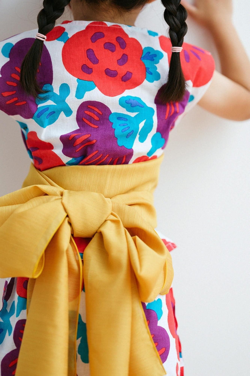 ​ ​Isemomen Cotton Simple Kimono (With Belt)