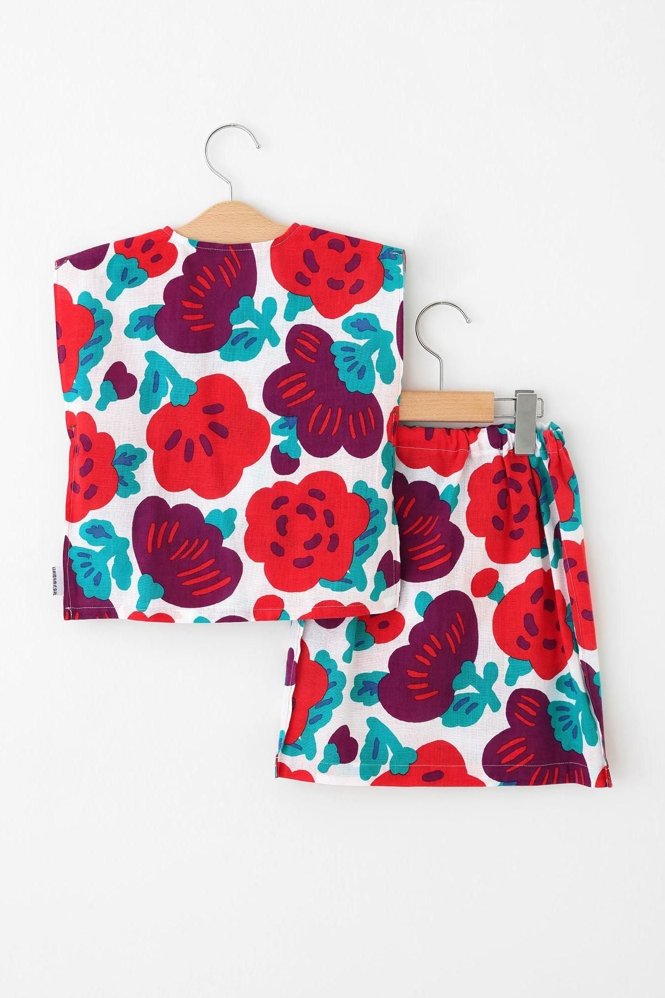 ●伊勢木棉（與heko obi簡易浴衣/ Hanakko