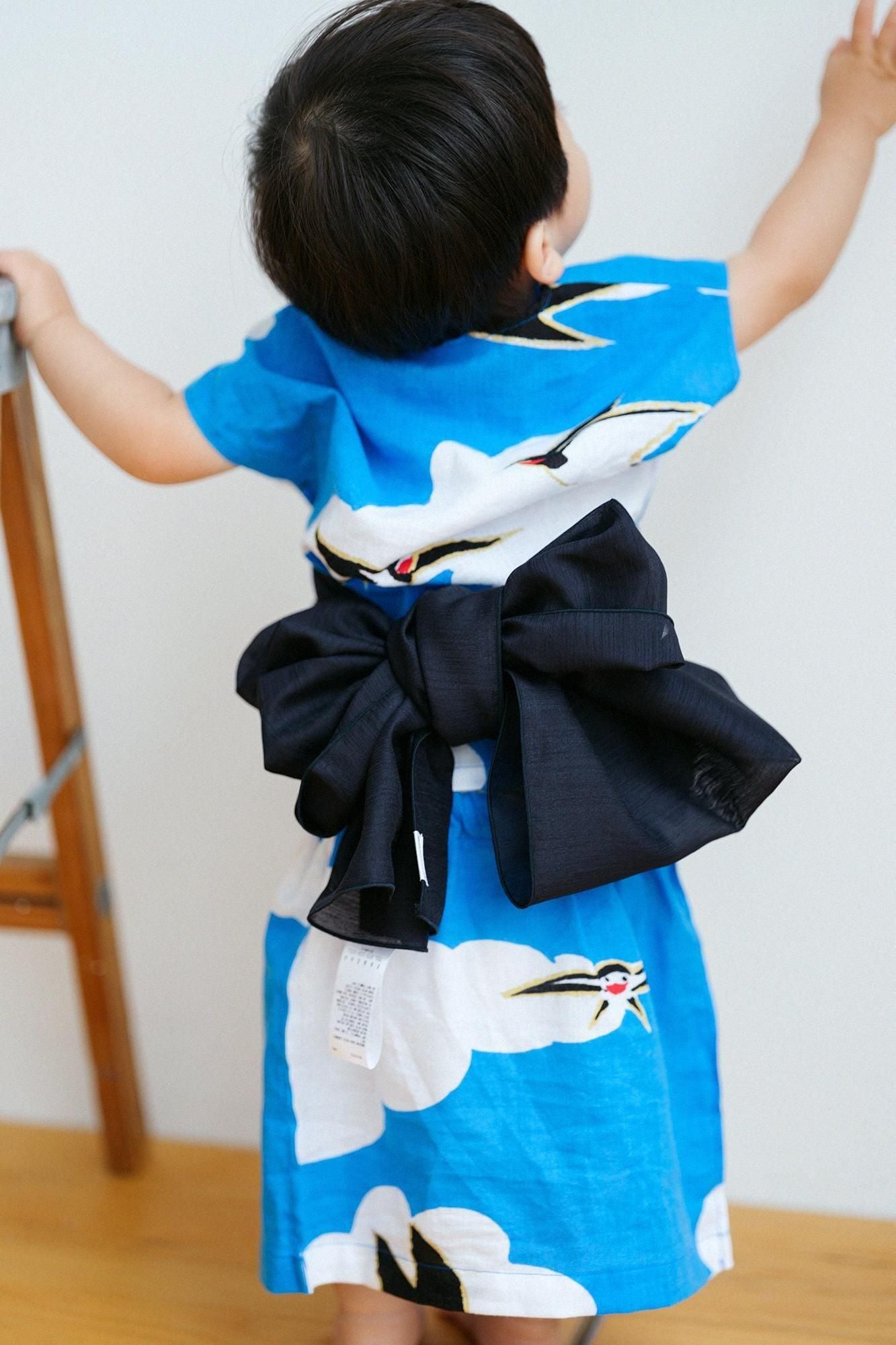 ●伊勢木棉簡易浴衣（紅帶）/玄鳥至