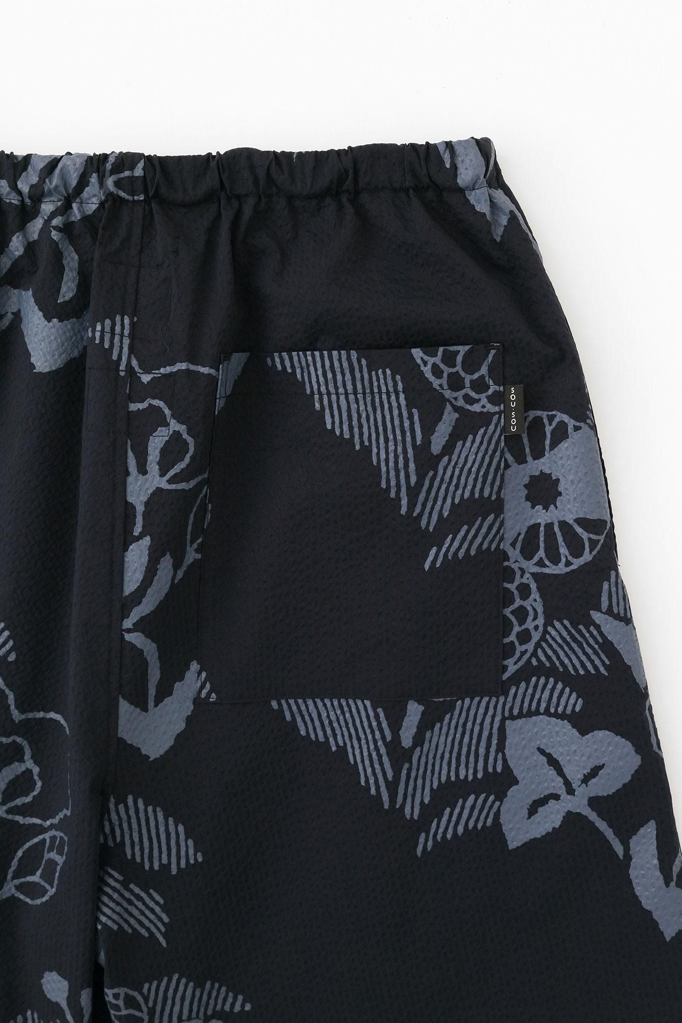 【Online】C/CM(R) Seersucker Jinbei Haori / Dark Navy×Yamafuuga