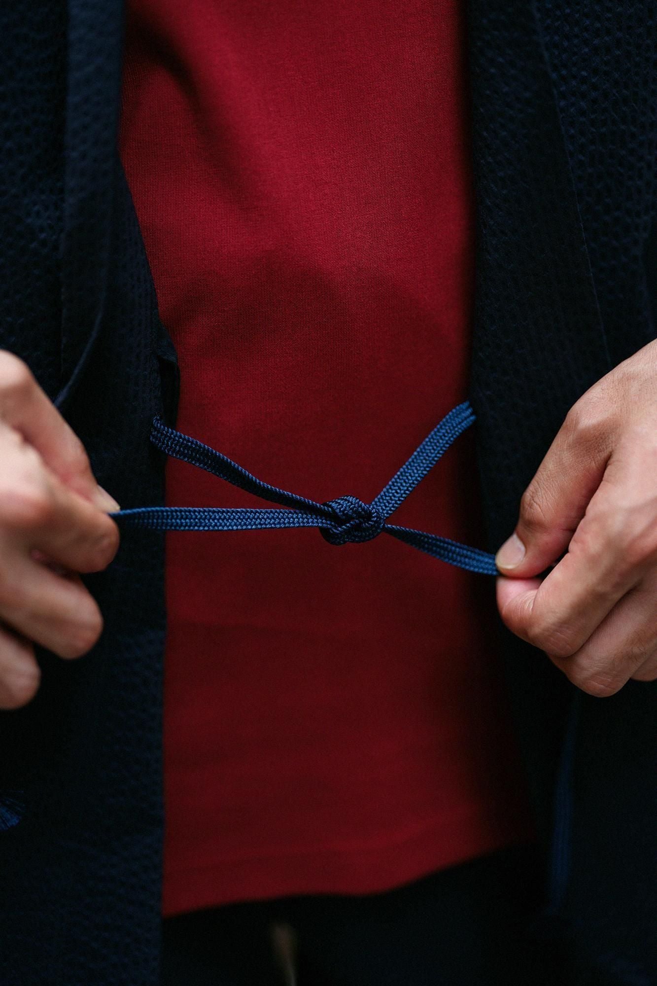 【Online】C/CM(R) Seersucker Jinbei Haori / Dark Navy×Yamafuuga