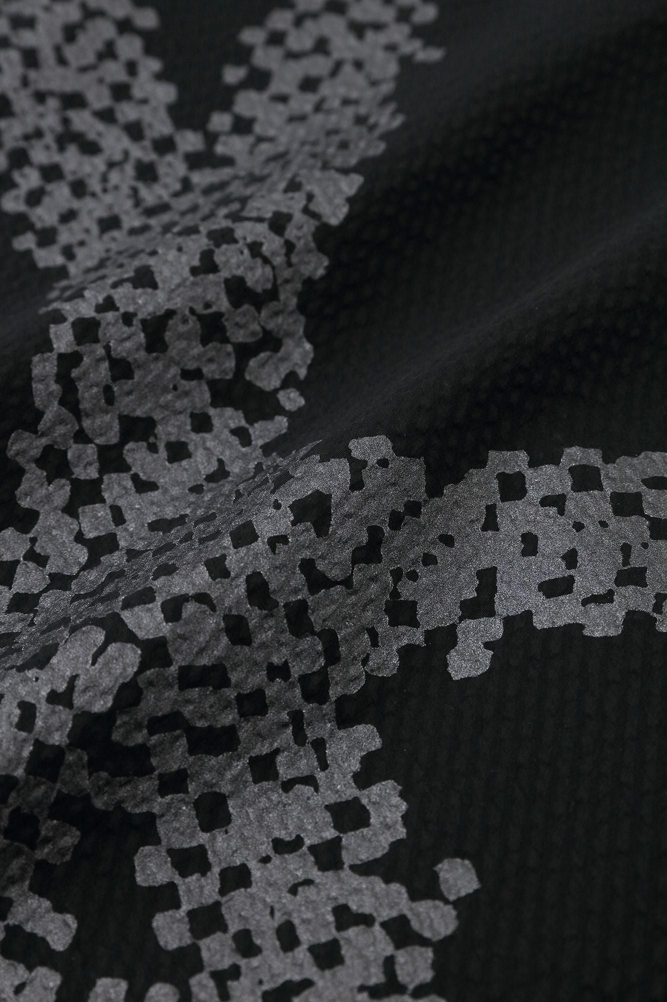 C/CM（R） 縬織 甚兵衛羽織（Jinbabaori）/黑色（如果戴上它，那很好）×五花大綁