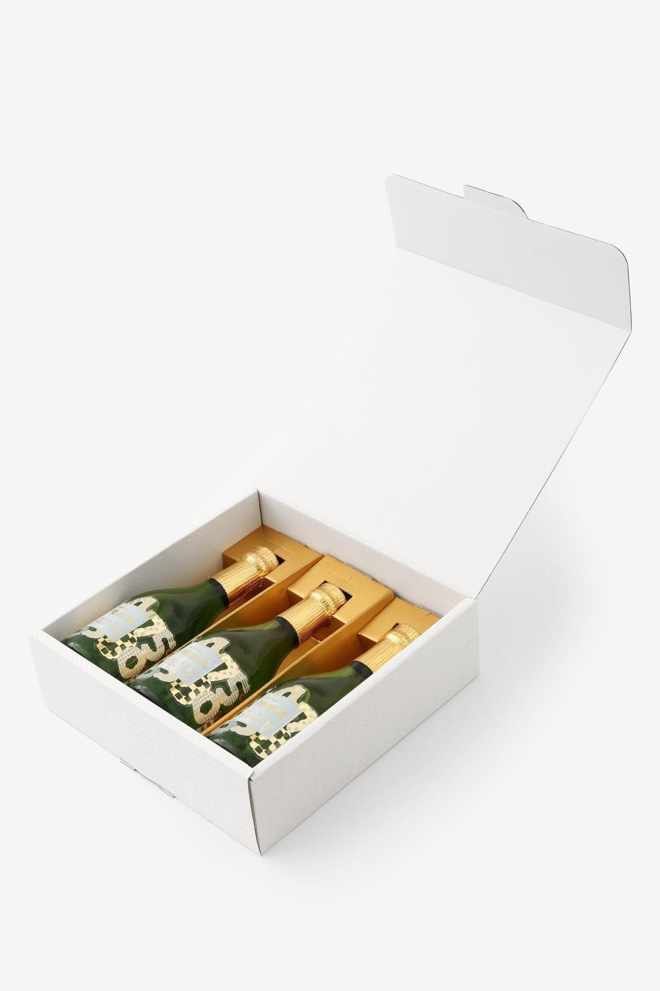 ■SOU・SOU×Sasaki Sake Brewery Junmai Ginjo (Jurakudai) 3 Flaschen