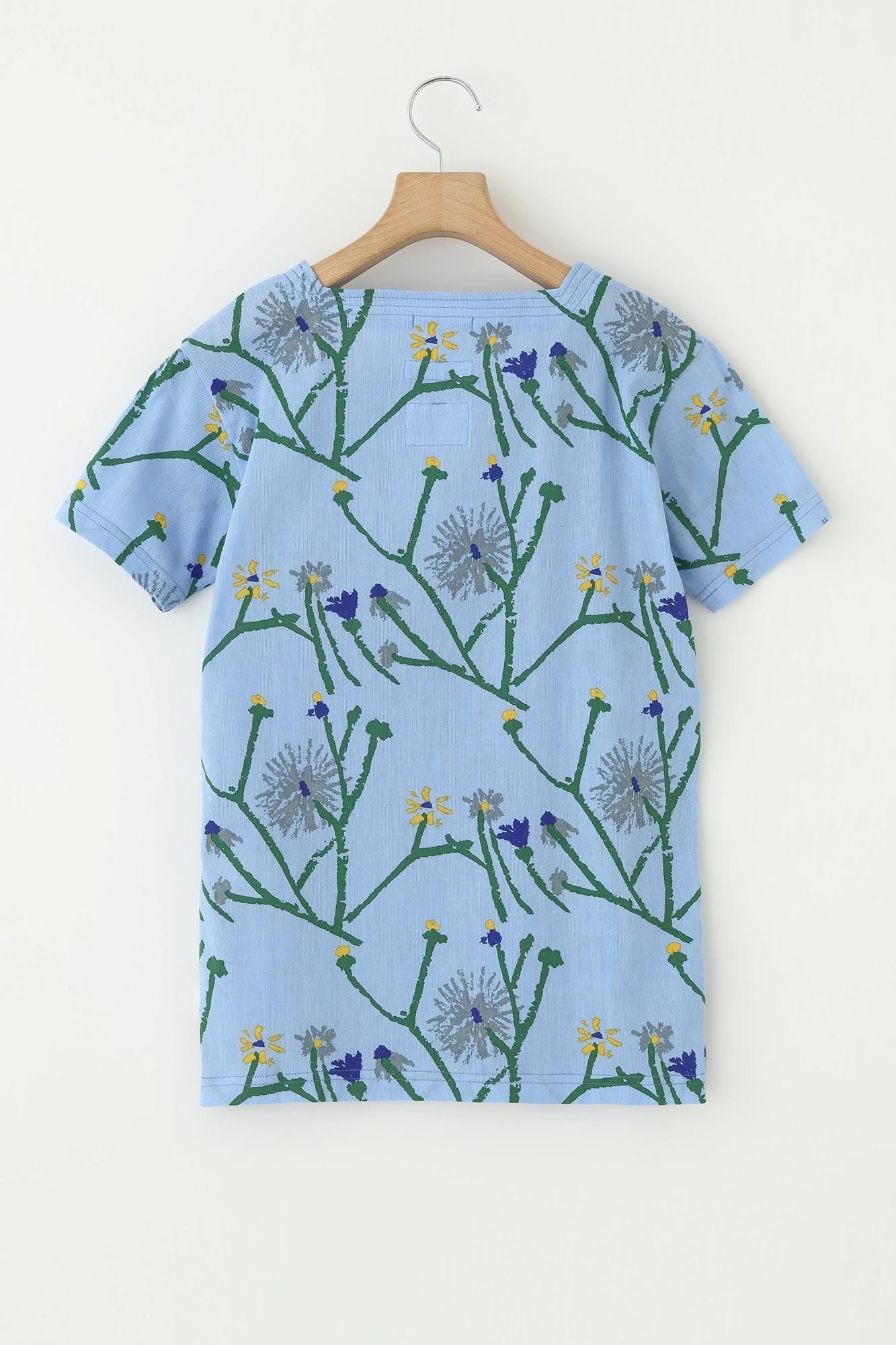 타카시마치지미 40/40 히후지반 반팔／산책길