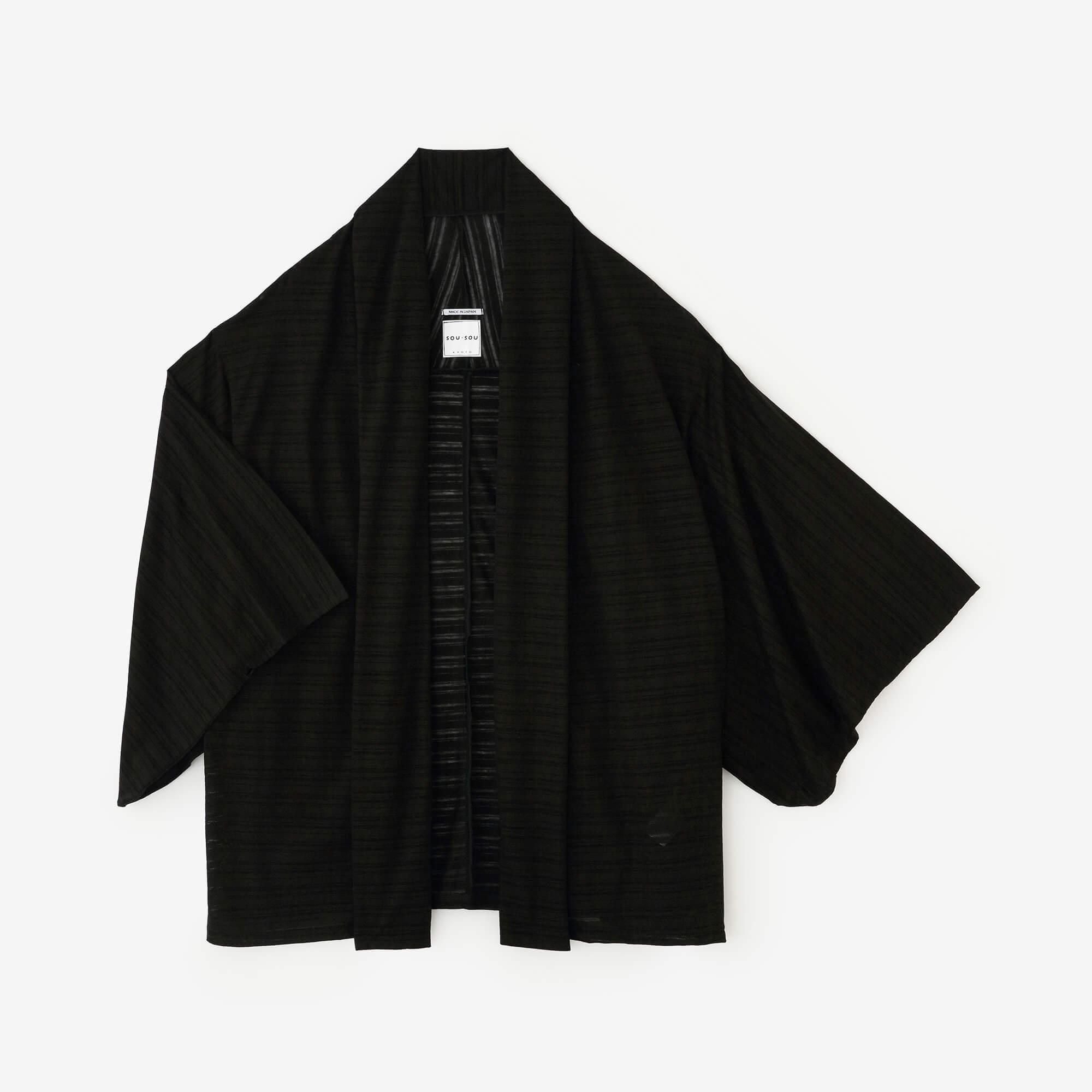 Giza X Lyocell Jacar Kosode Pod（Kode Saya） / Nutha Stripe（Nuaragejima）