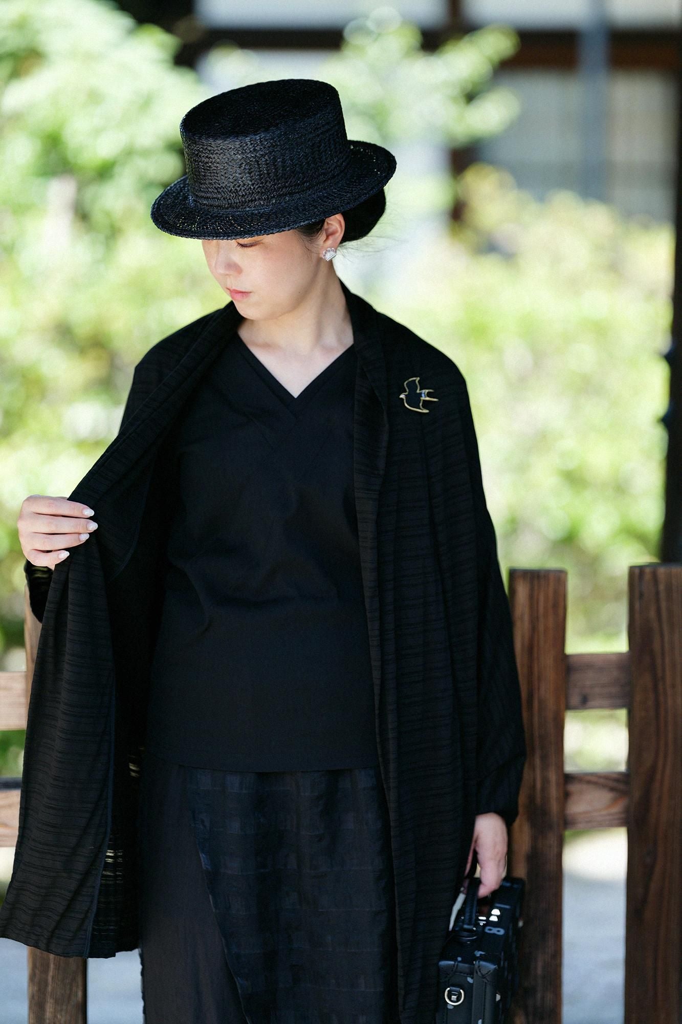 기자 x 리요젤 자카드 코소데사야(Kode Saya) / Nutha Stripes