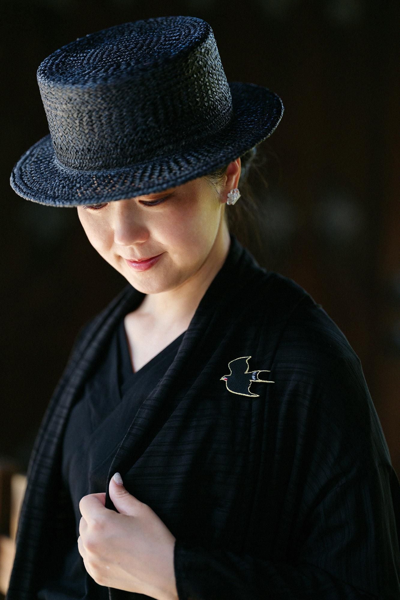 기자 x 리요젤 자카드 코소데사야(Kode Saya) / Nutha Stripes