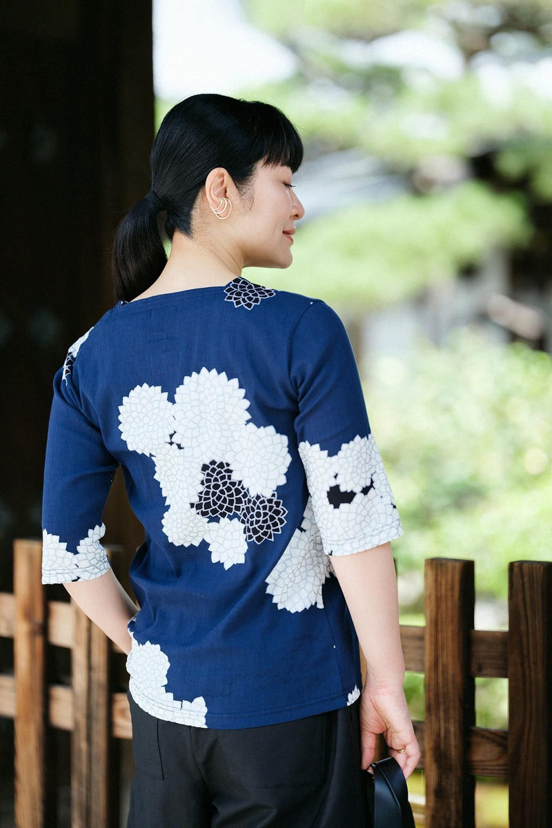 Square Neck Shirt Elbow Lengt