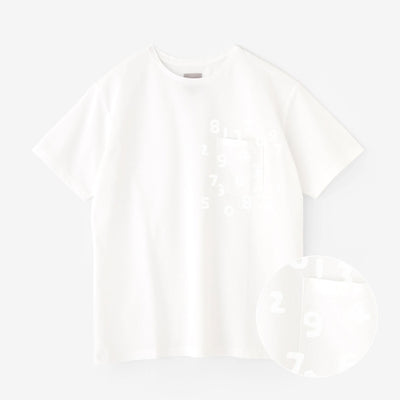 C/CM(R)カノコ 半袖ポケット BIG T／ホワイト