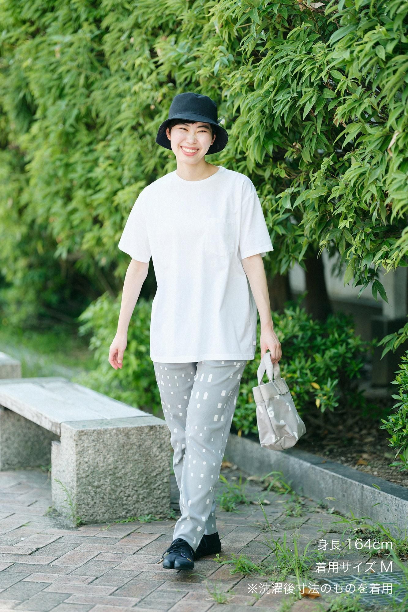 C/CM(R)カノコ 半袖ポケット BIG T／ホワイト