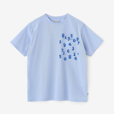 C/CM(R)カノコ 半袖ポケット BIG T／サックスブルー