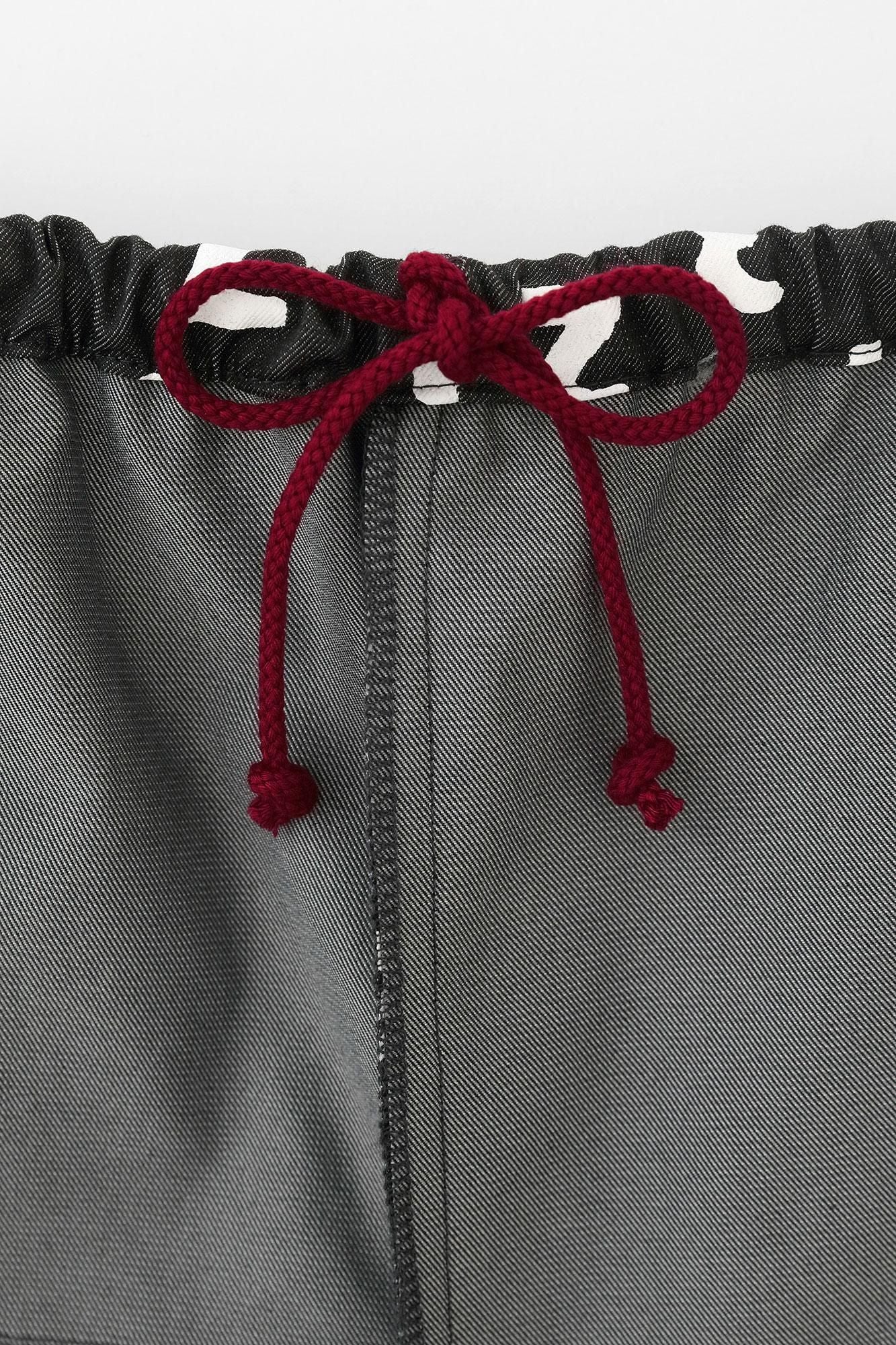 ●男子×Cool Motion(R)和服帶長褲/ SO-SU-U十數 昆淡灰色