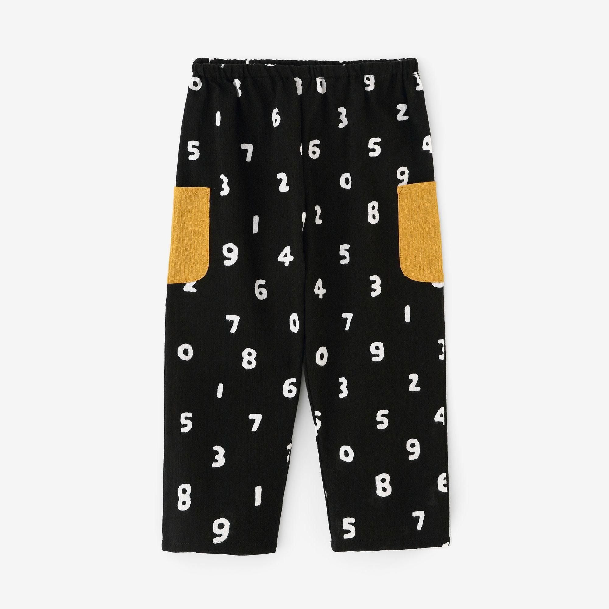 ● Chizimi Cotton 20/20 Easy Cargo Pants / SO-SU-U Black