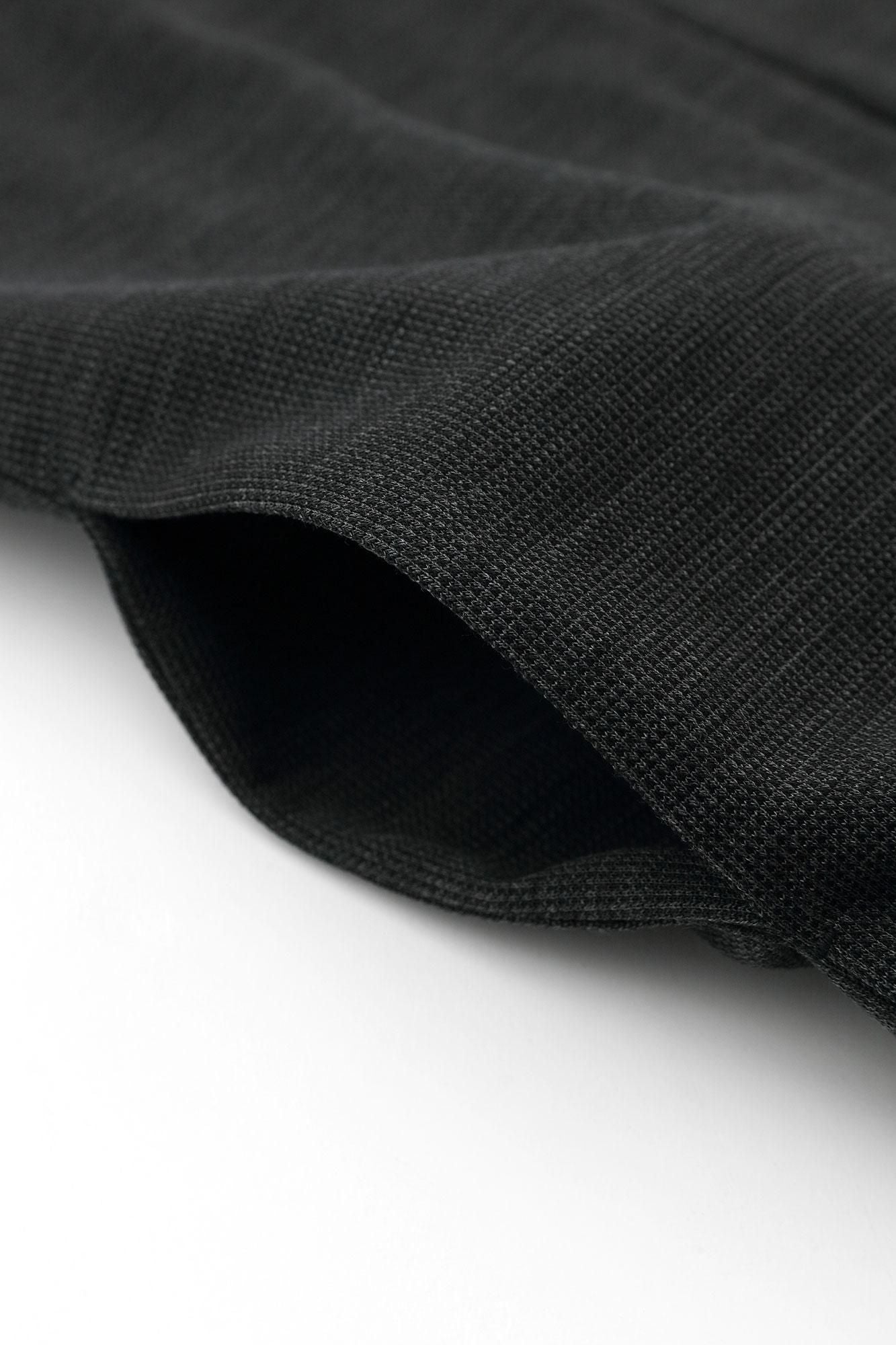 預計回報率 袢纏 長袖外套 中長 一江/深灰色