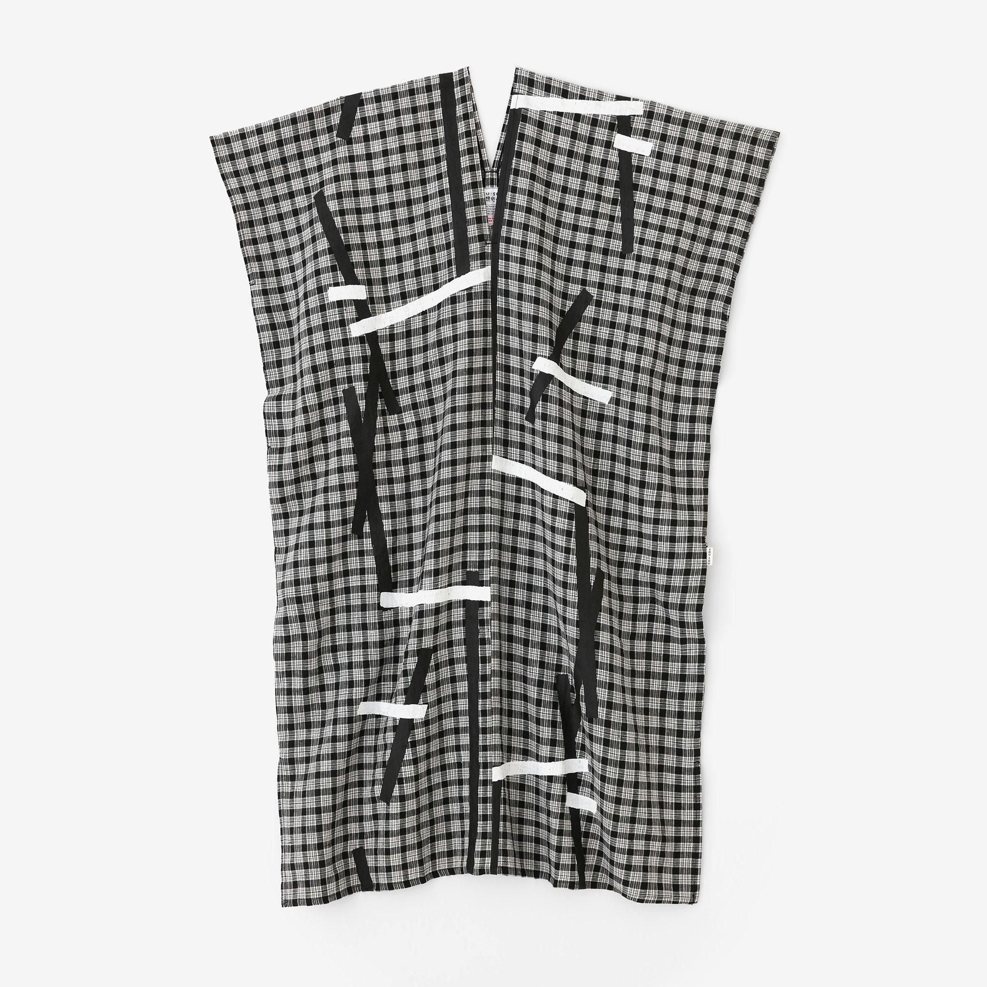 [仅限在线]亚麻长袍（futatsumi）/风筝和空白（yohaku）