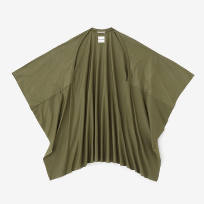 GIZA x Lyocell Plain Stitch Squirrel-like Cardigan / Olive Green