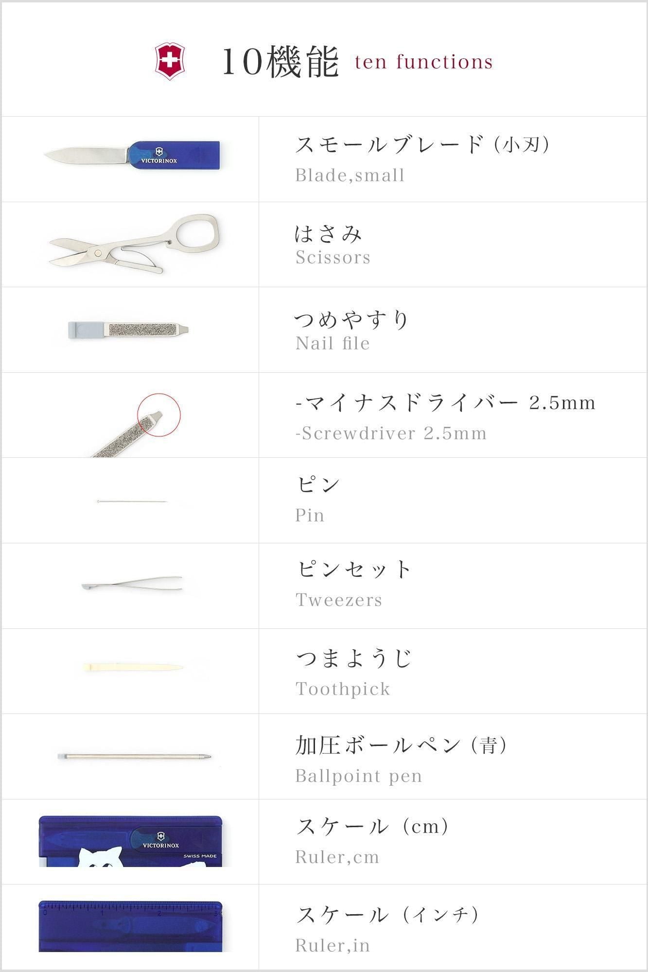 타시나미 카드 SOU・SOU× Victorinox/Deponyan